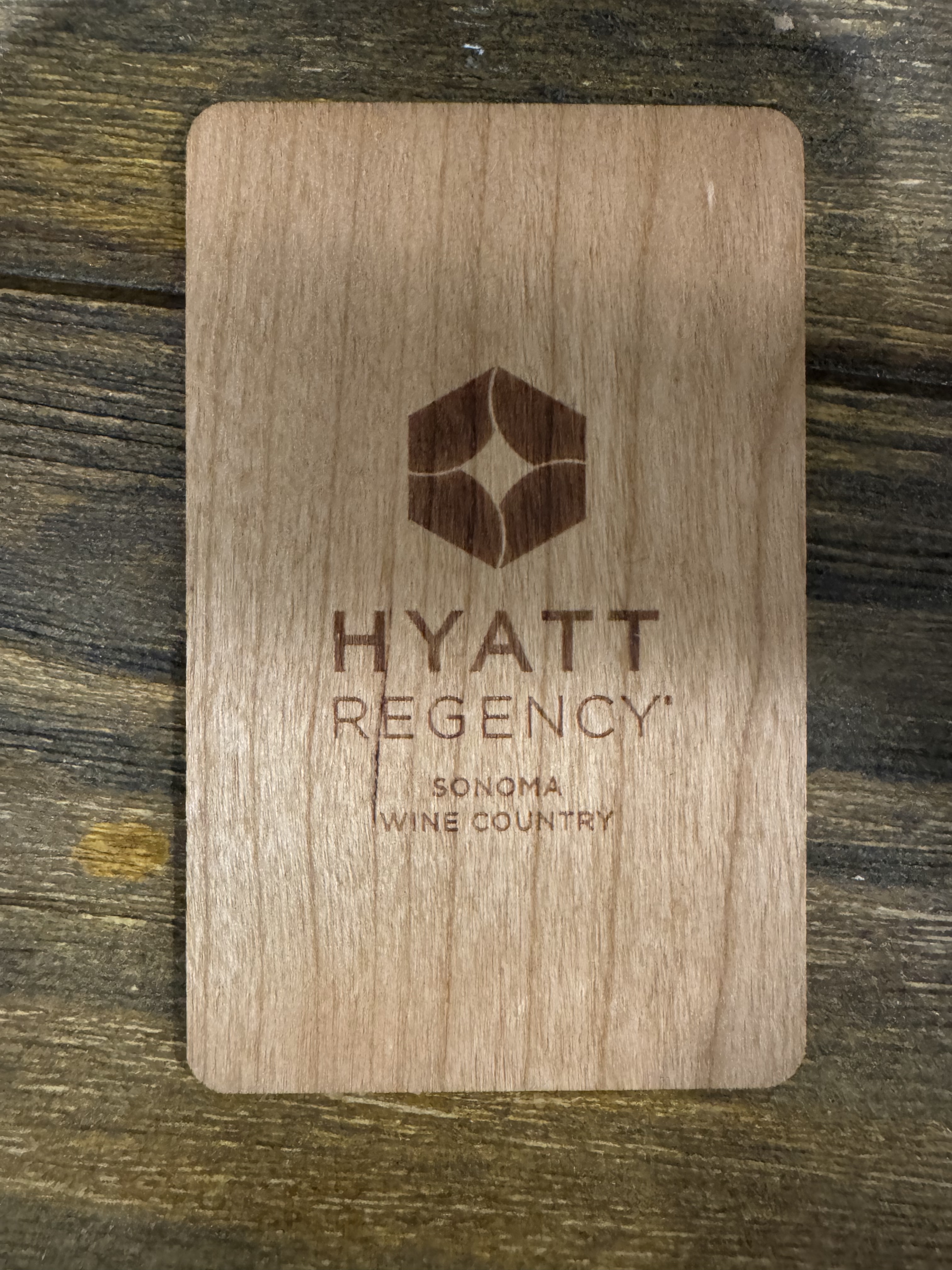 Hyatt Regency Sonoma Wine Country key