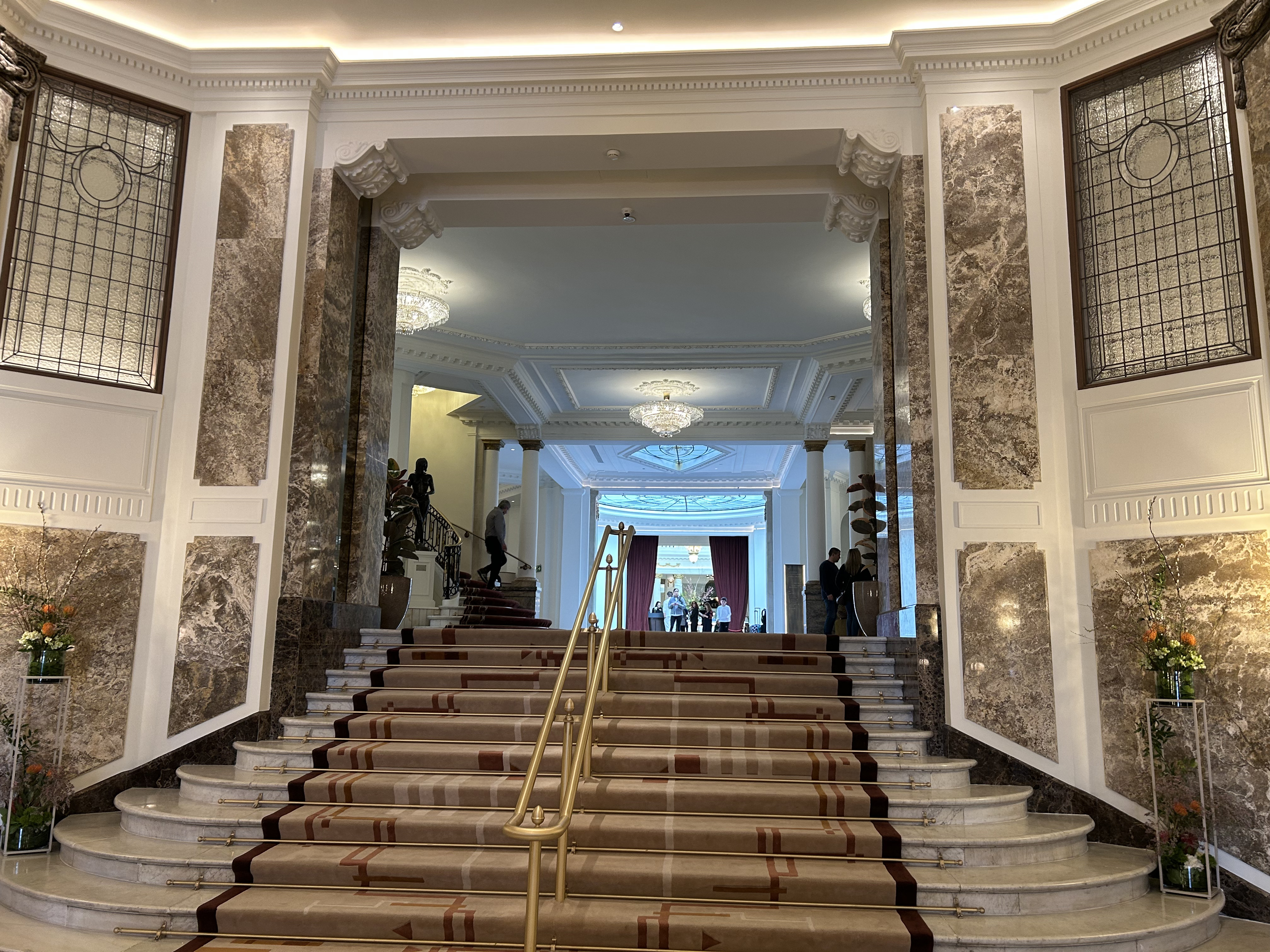 The Palace, a Luxury Collection Hotel, Madrid, lobby staircase