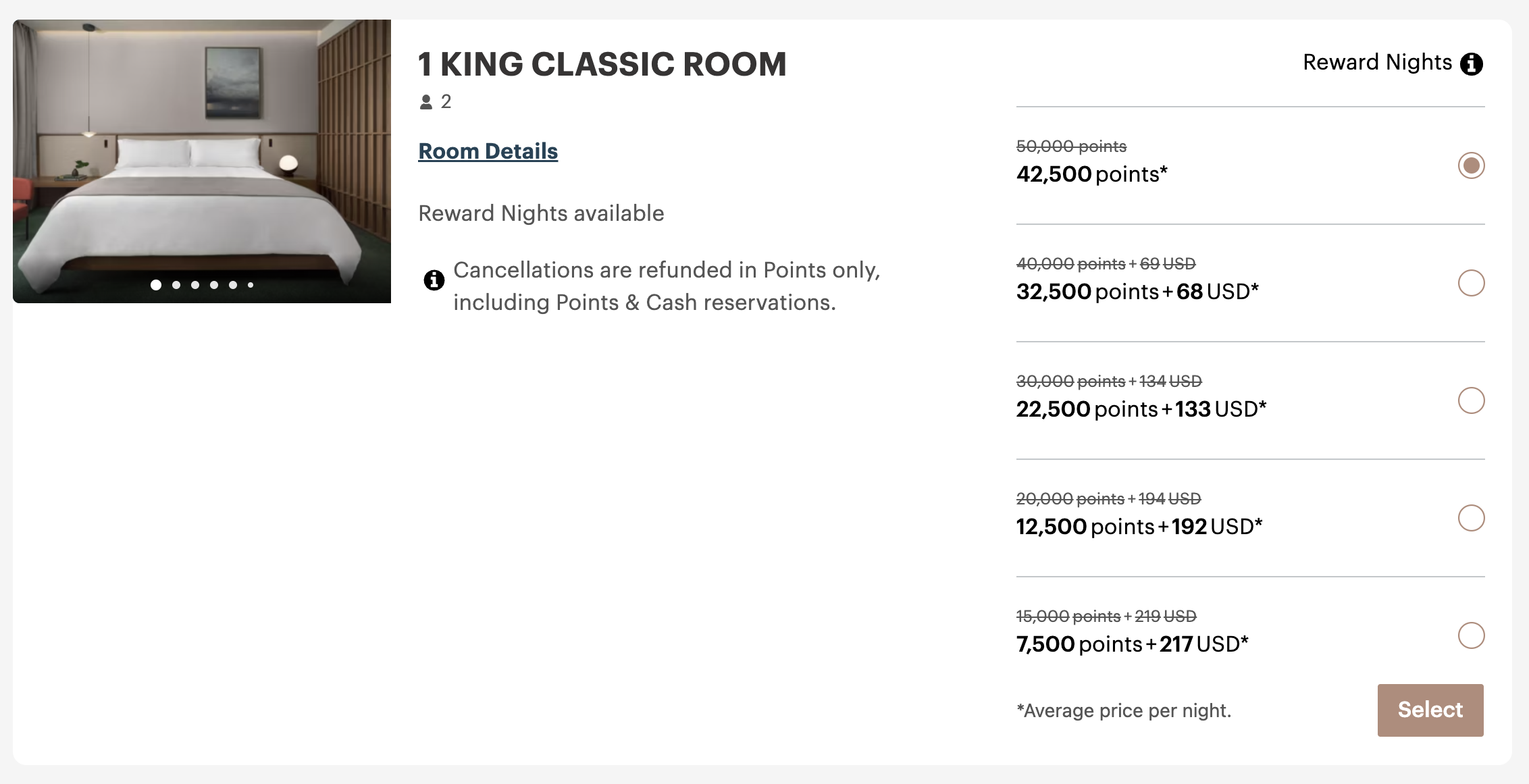 InterContinental Presidente Monterrey IHG points rate InterContinental Presidente Monterrey IHG points rate