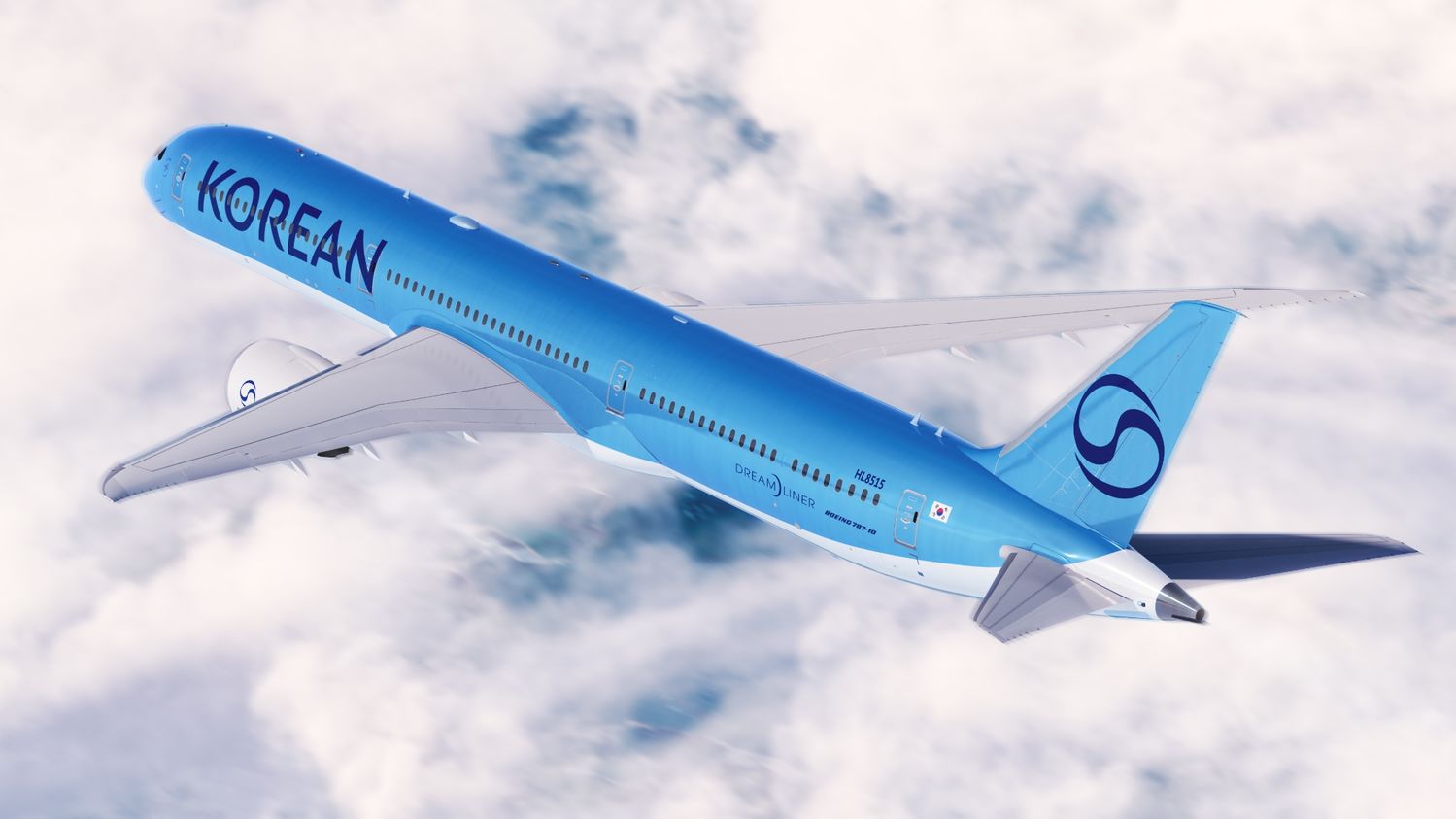 Korean Air 787 10 New Livery Korean Air 787 10 New Livery