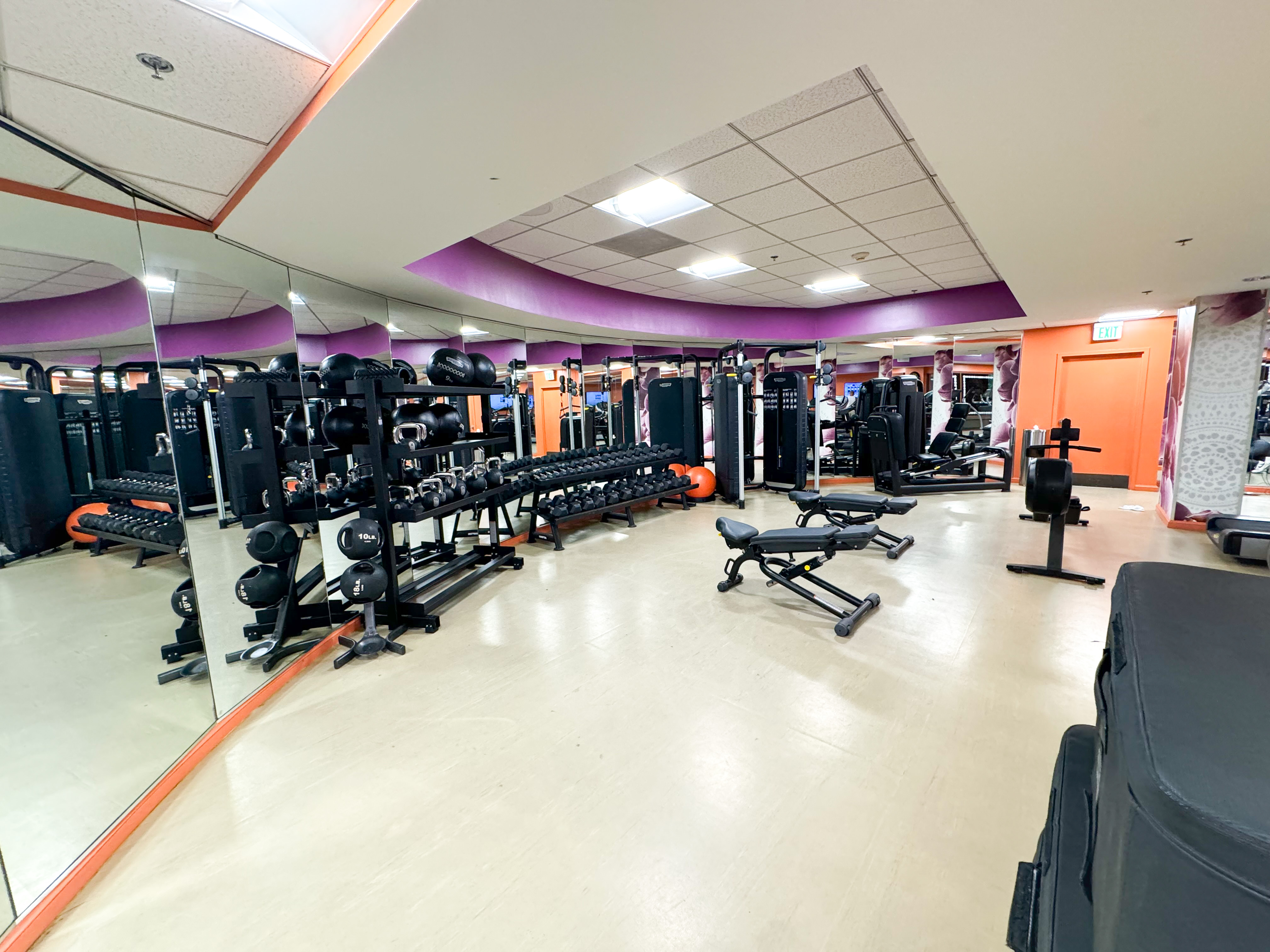 Loews Royal Pacific Hotel Universal Orlando gym view Loews Royal Pacific Hotel Universal Orlando gym view