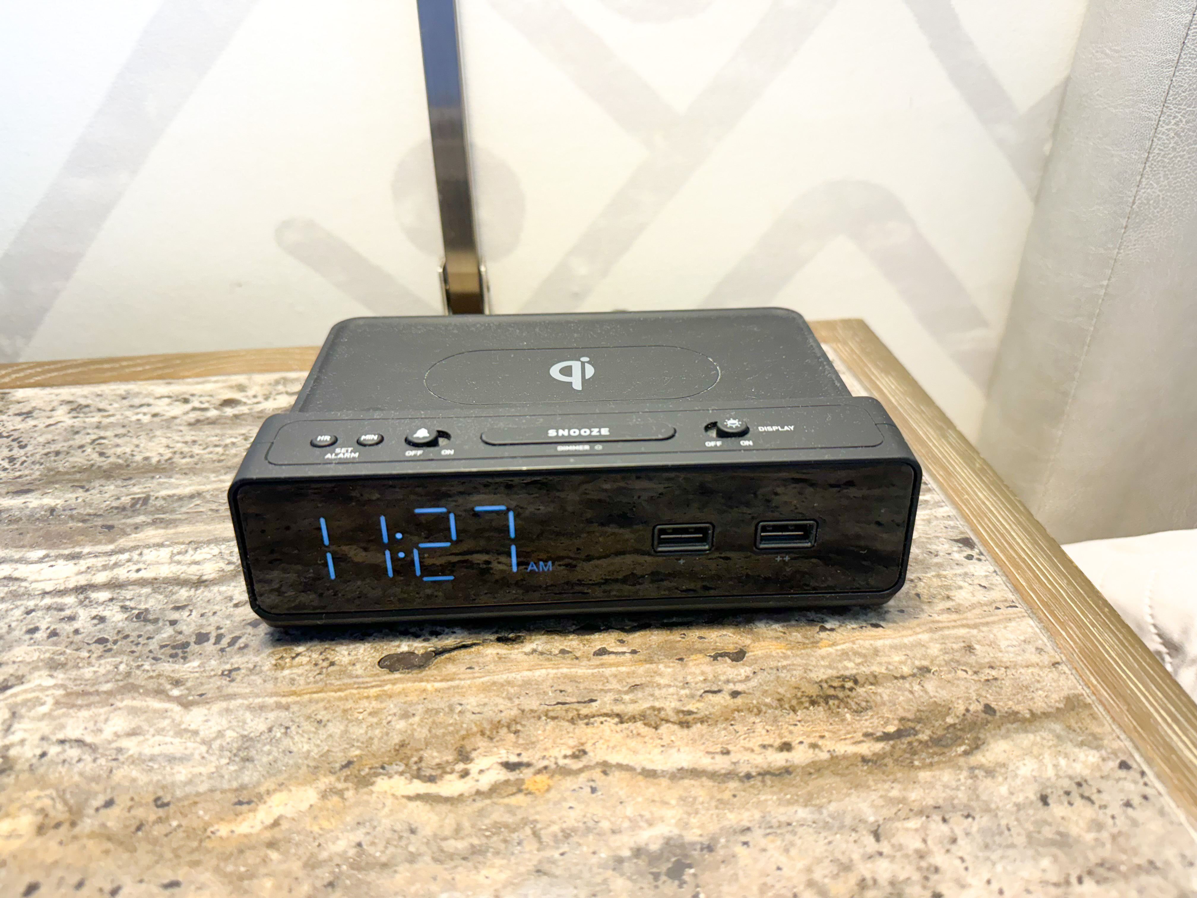 Loews Royal Pacific Hotel Universal Orlando room alarm clock Loews Royal Pacific Hotel Universal Orlando room alarm clock