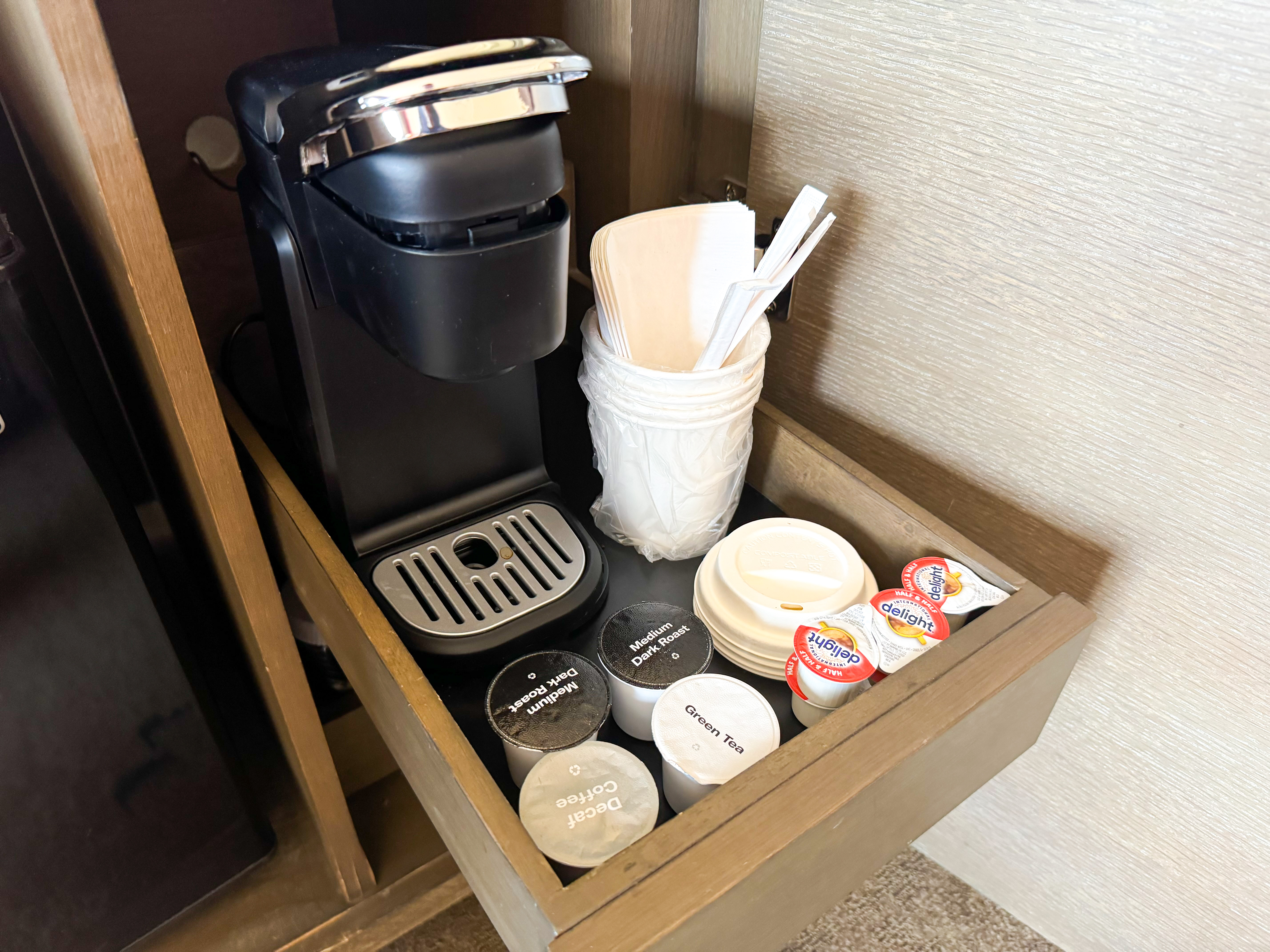 Loews Royal Pacific Hotel Universal Orlando room coffee maker Loews Royal Pacific Hotel Universal Orlando room coffee maker