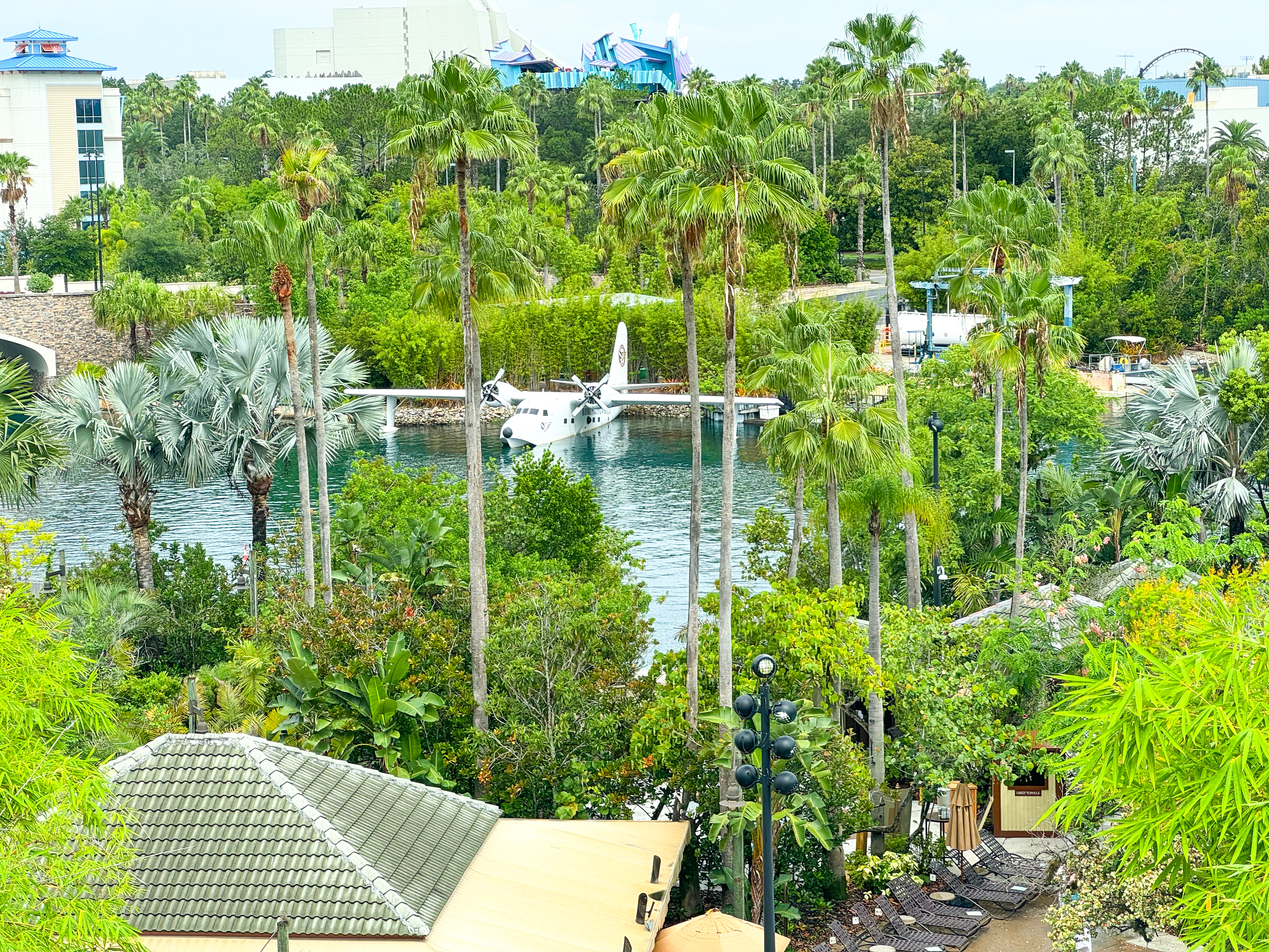 Loews Royal Pacific Hotel Universal Orlando room water view Loews Royal Pacific Hotel Universal Orlando room water view