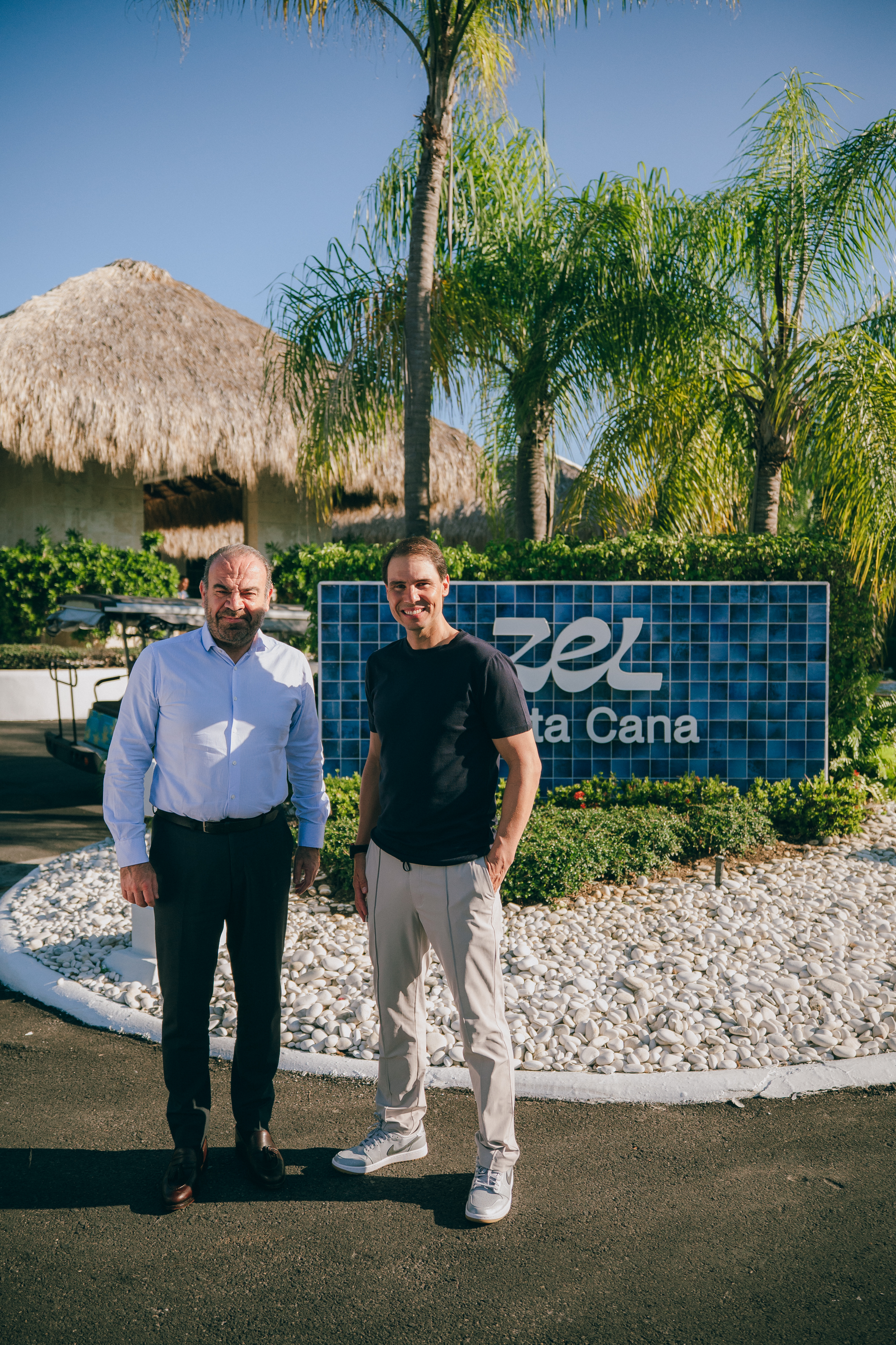 Melia Hotels International CEO Gabriel Escarrer and Tennis Legend Rafael Nadal