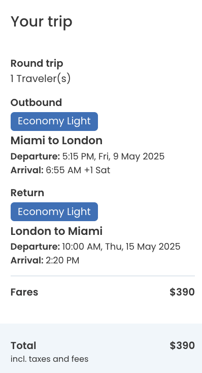 Miami to London with Norse in May Miami to London with Norse in May