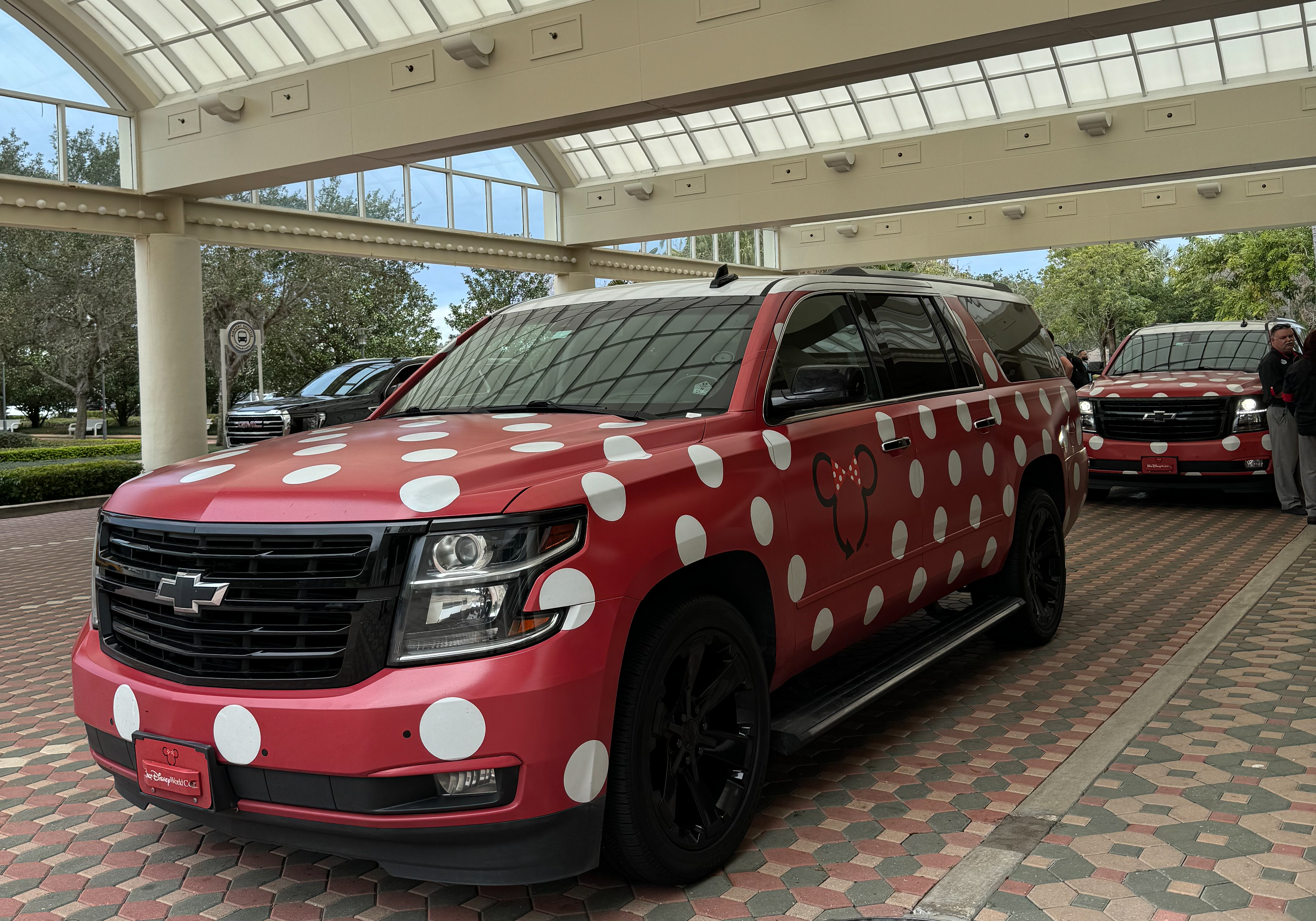Minnie Van at Walt Disney World Contemporary Resort