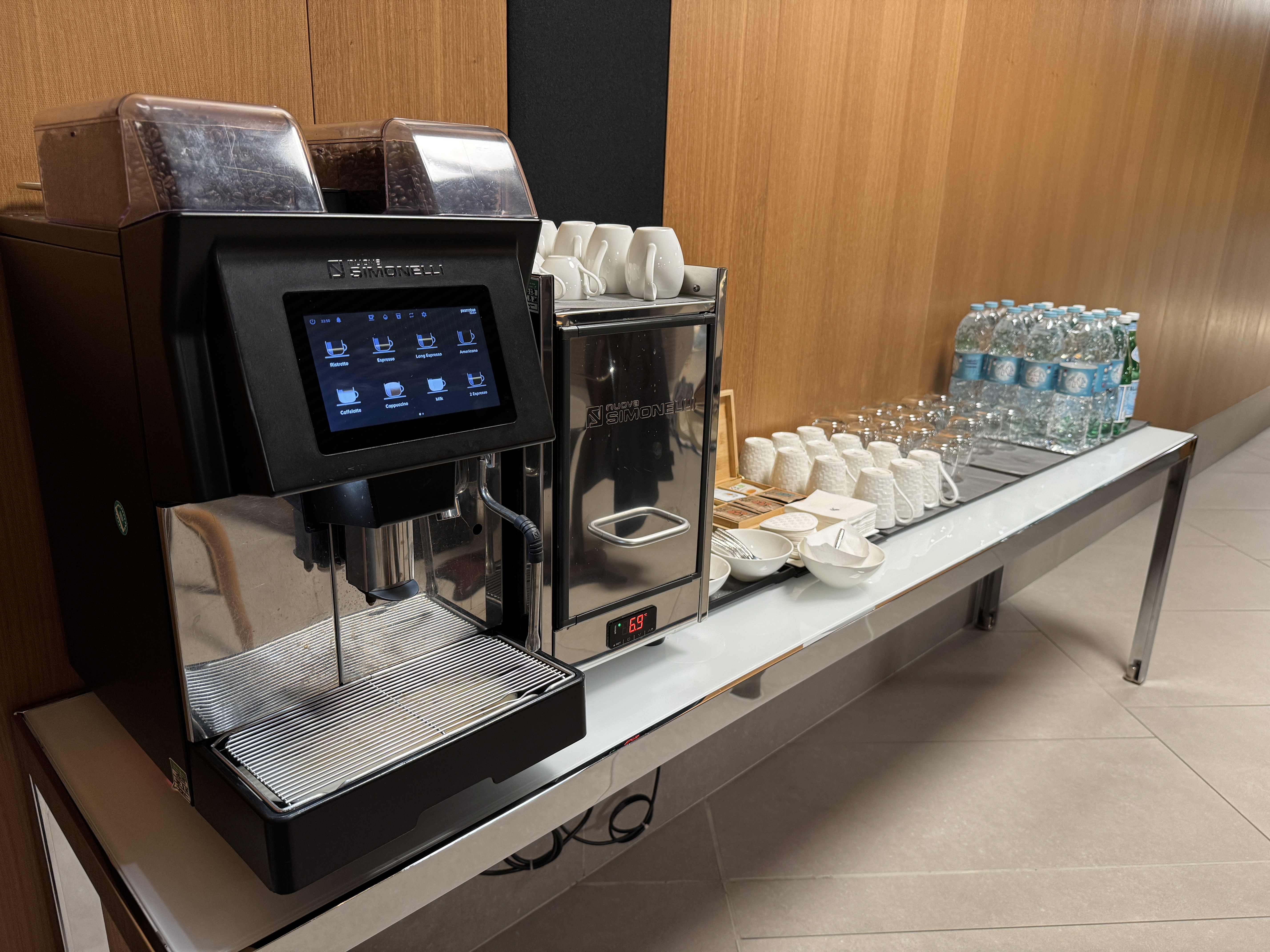 Platinum Gold Lounge North DOH coffee