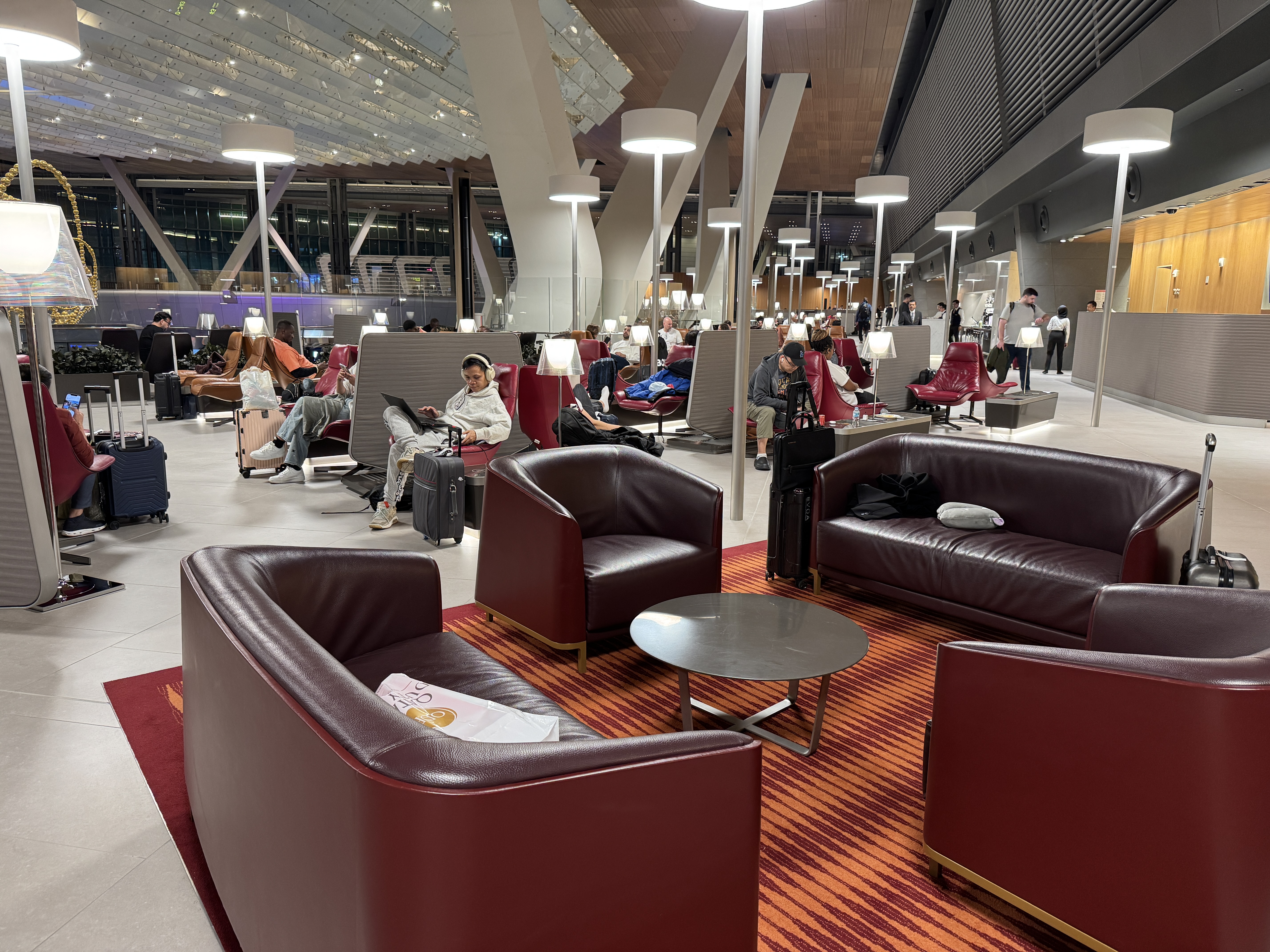 Platinum Gold Lounge North DOH entry seating