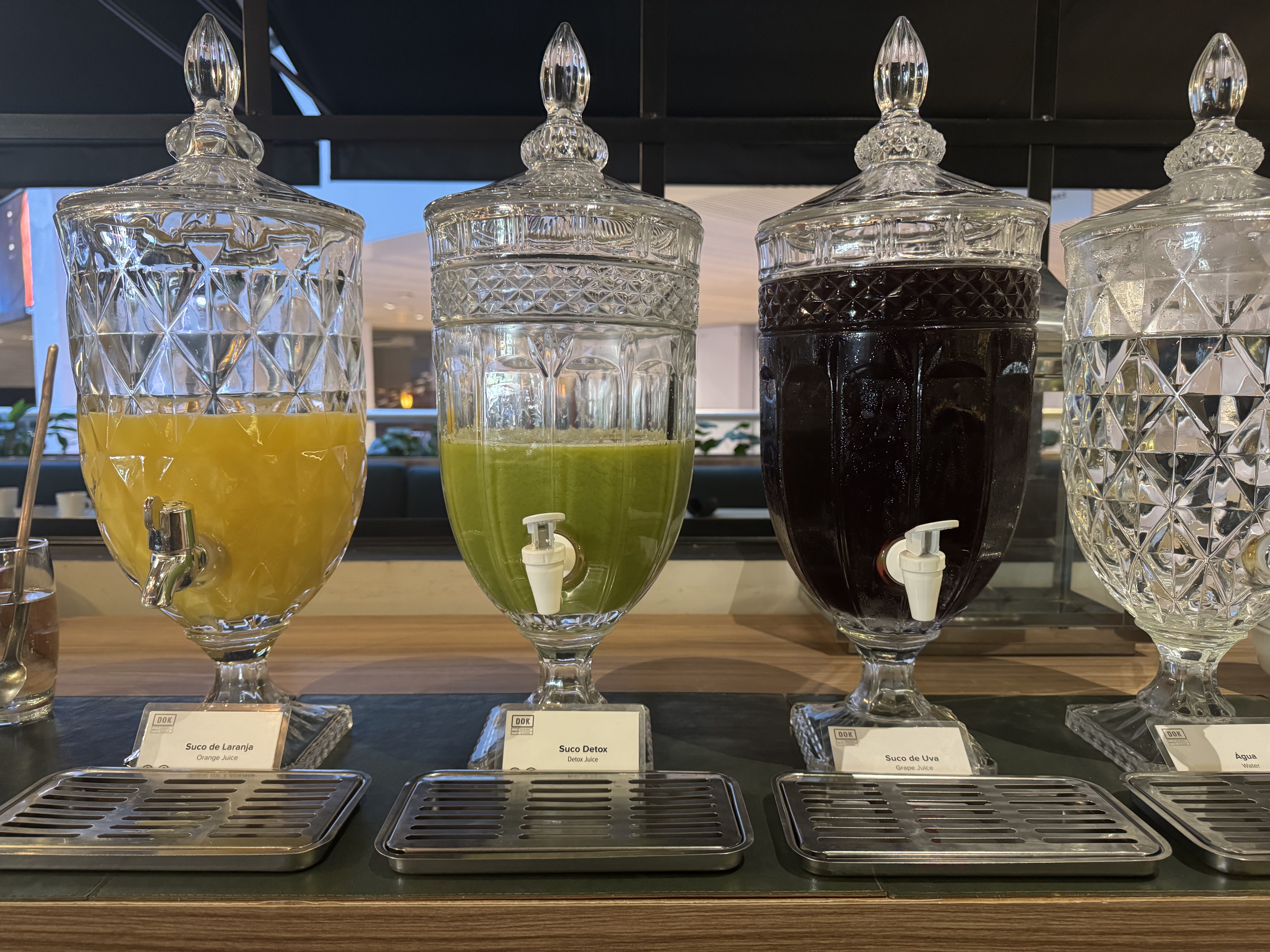 Sheraton Sao Paulo WTC Hotel DOK Restaurant juice Sheraton Sao Paulo WTC Hotel DOK Restaurant juice
