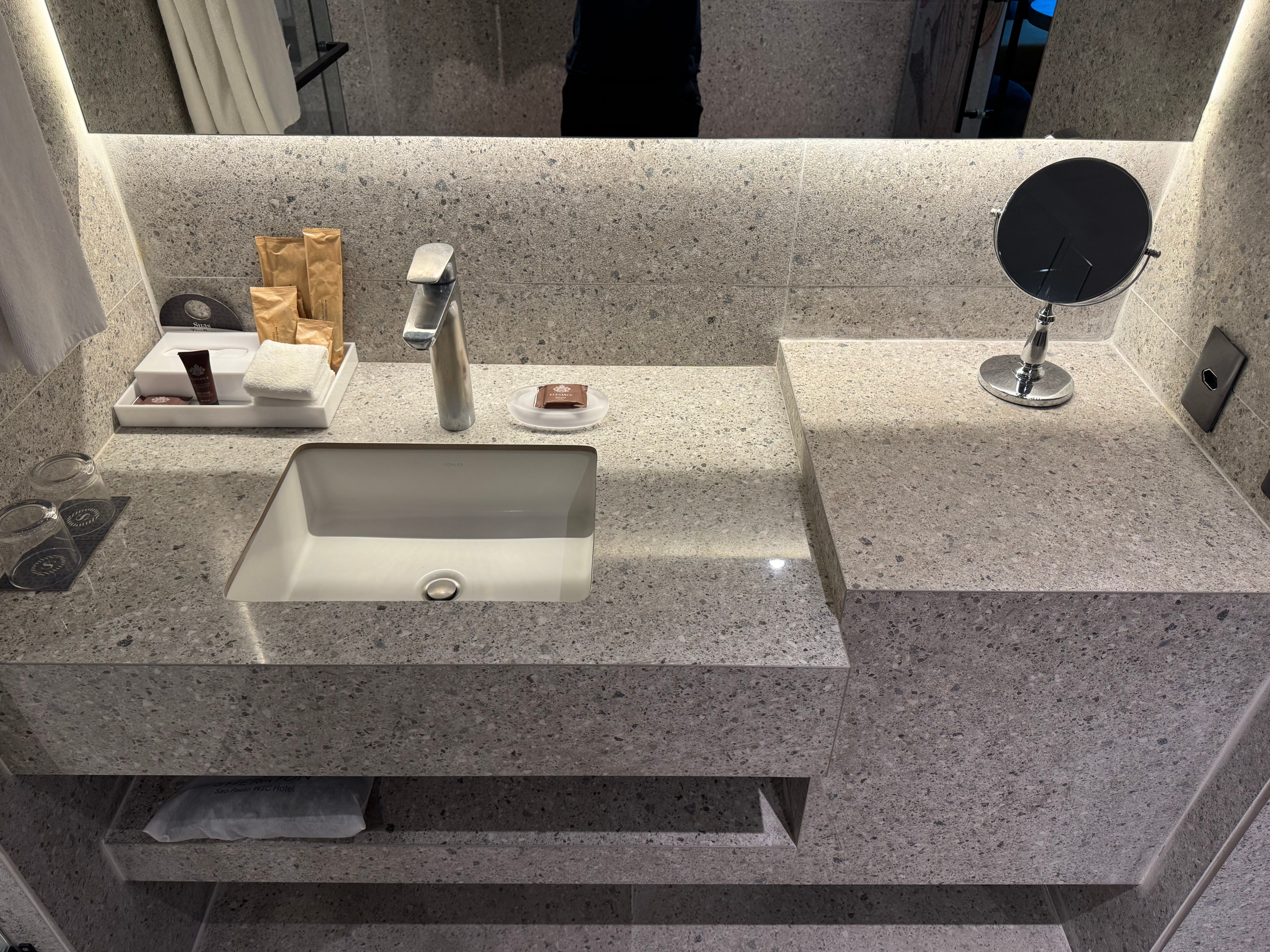 Sheraton Sao Paulo WTC Hotel bathroom sink Sheraton Sao Paulo WTC Hotel bathroom sink
