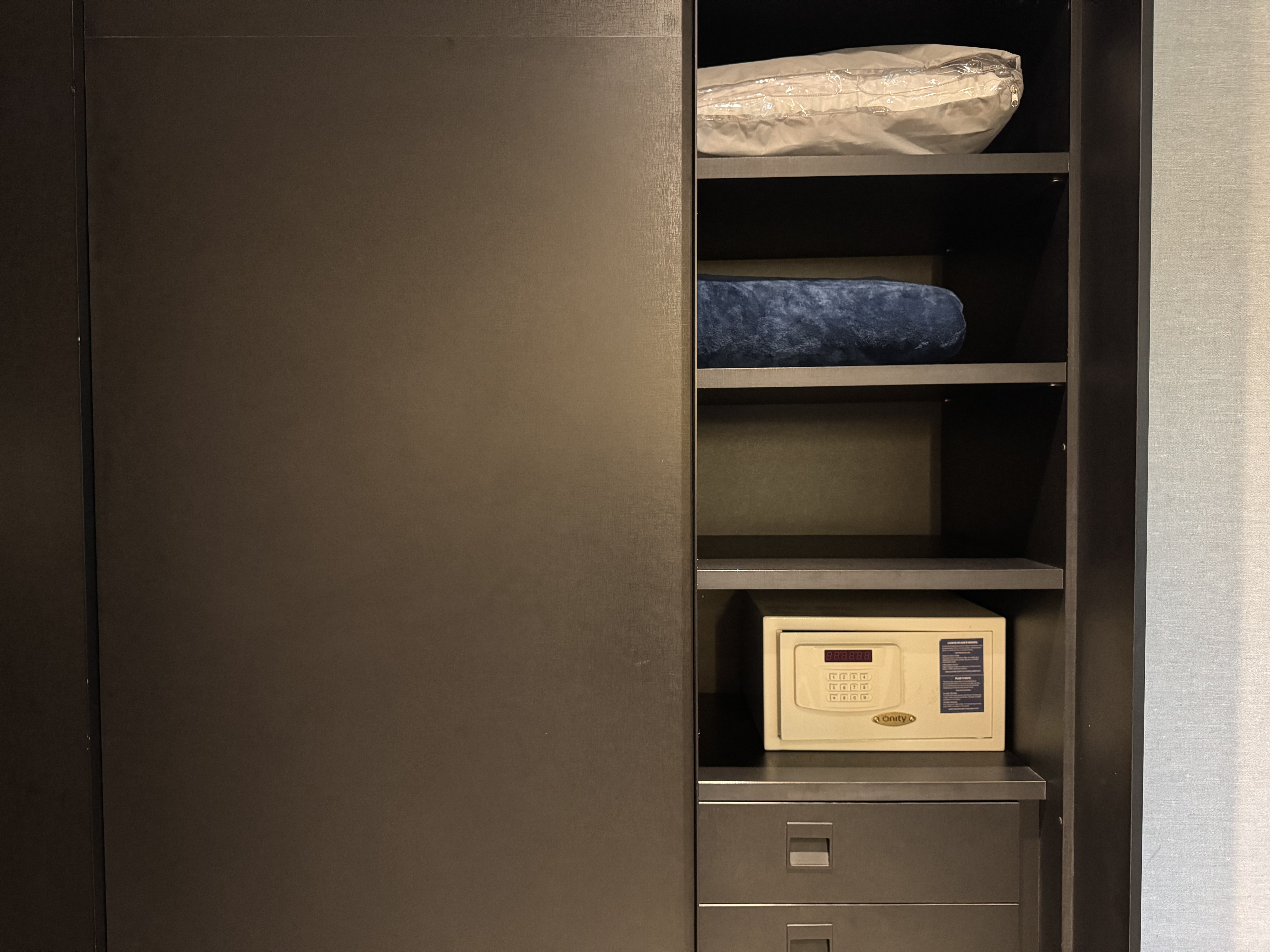 Sheraton Sao Paulo WTC Hotel bedroom closet safe Sheraton Sao Paulo WTC Hotel bedroom closet safe