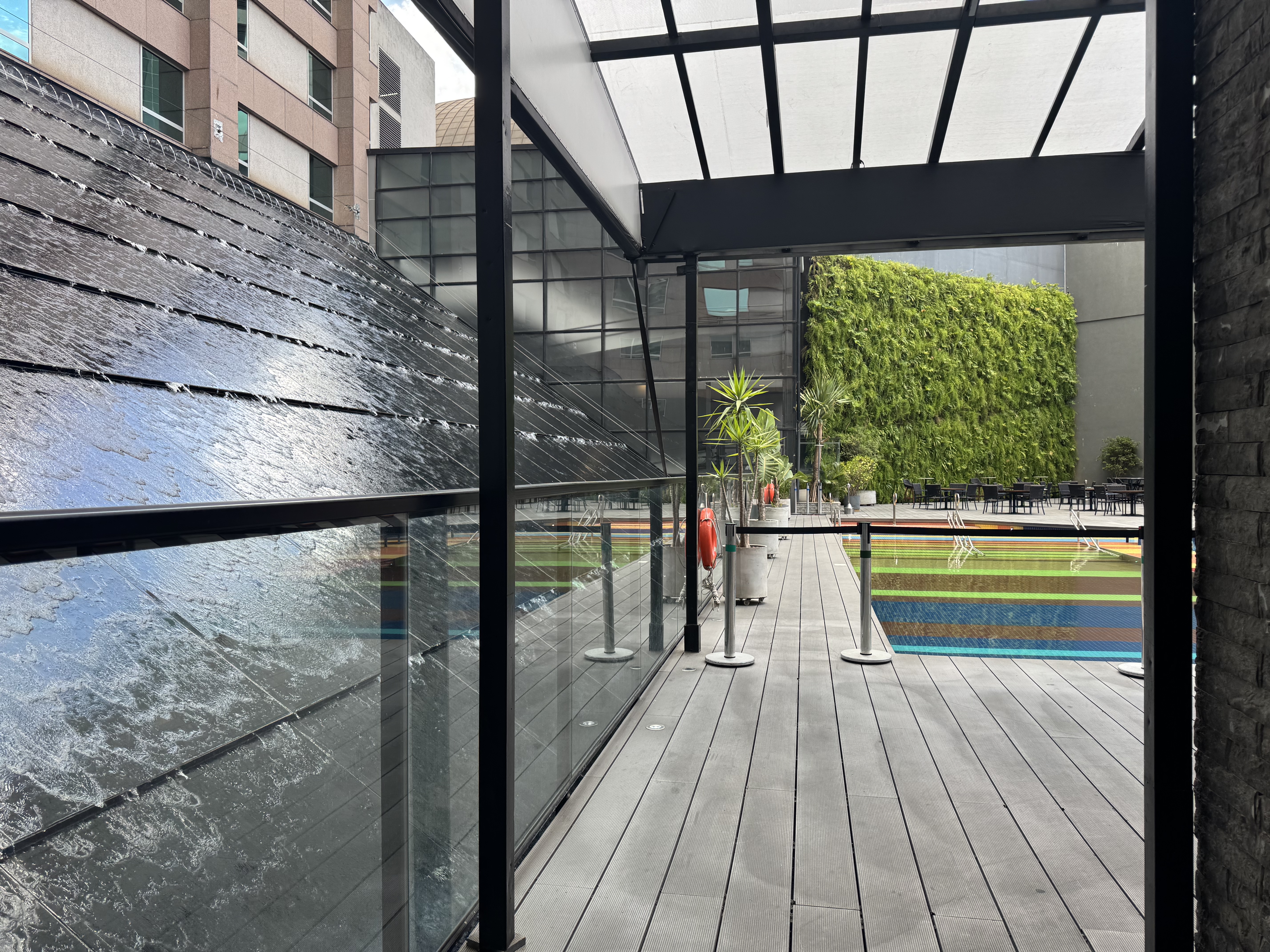 Sheraton Sao Paulo WTC Hotel pool entry Sheraton Sao Paulo WTC Hotel pool entry