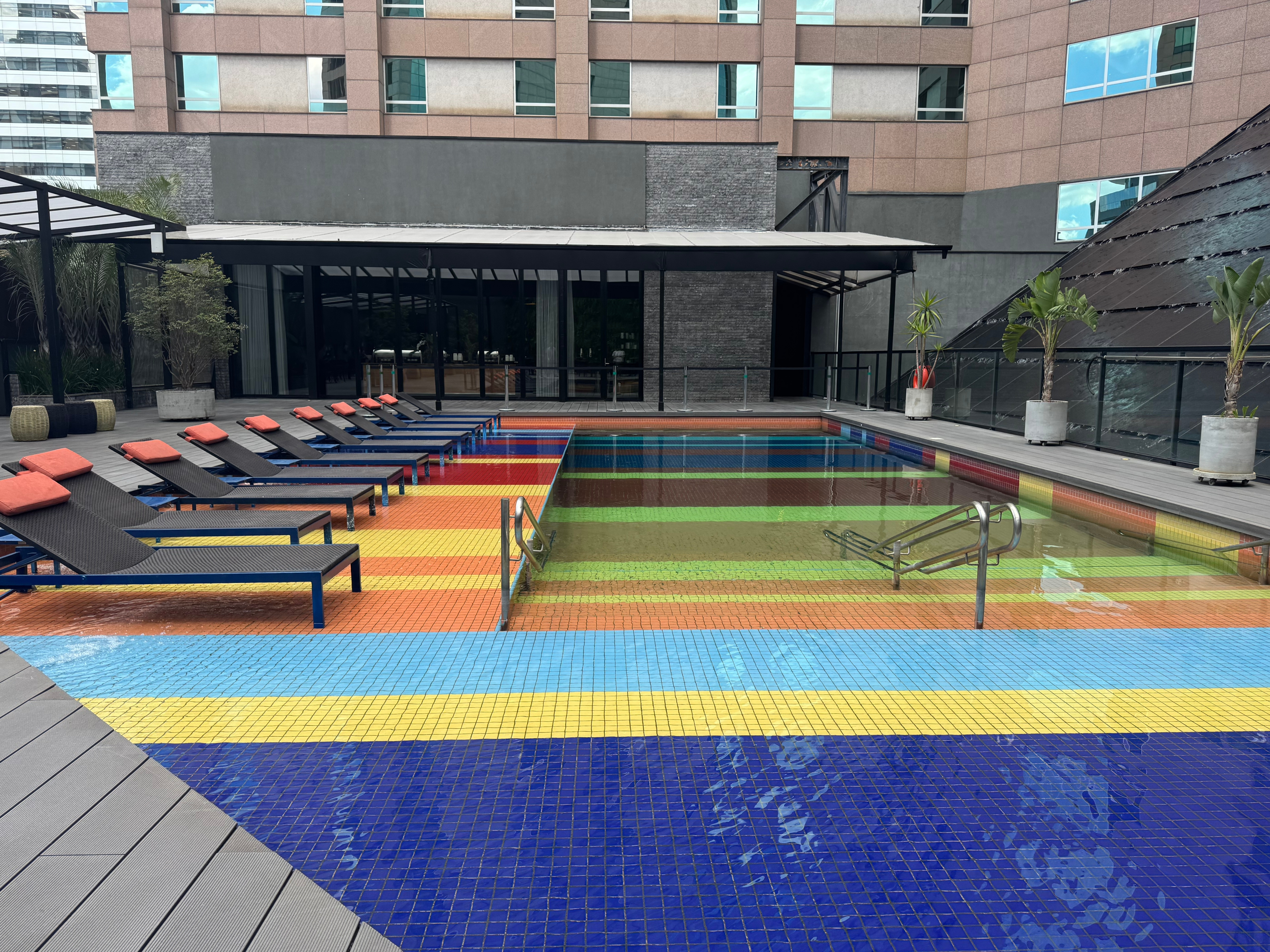 Sheraton Sao Paulo WTC Hotel pool Sheraton Sao Paulo WTC Hotel pool