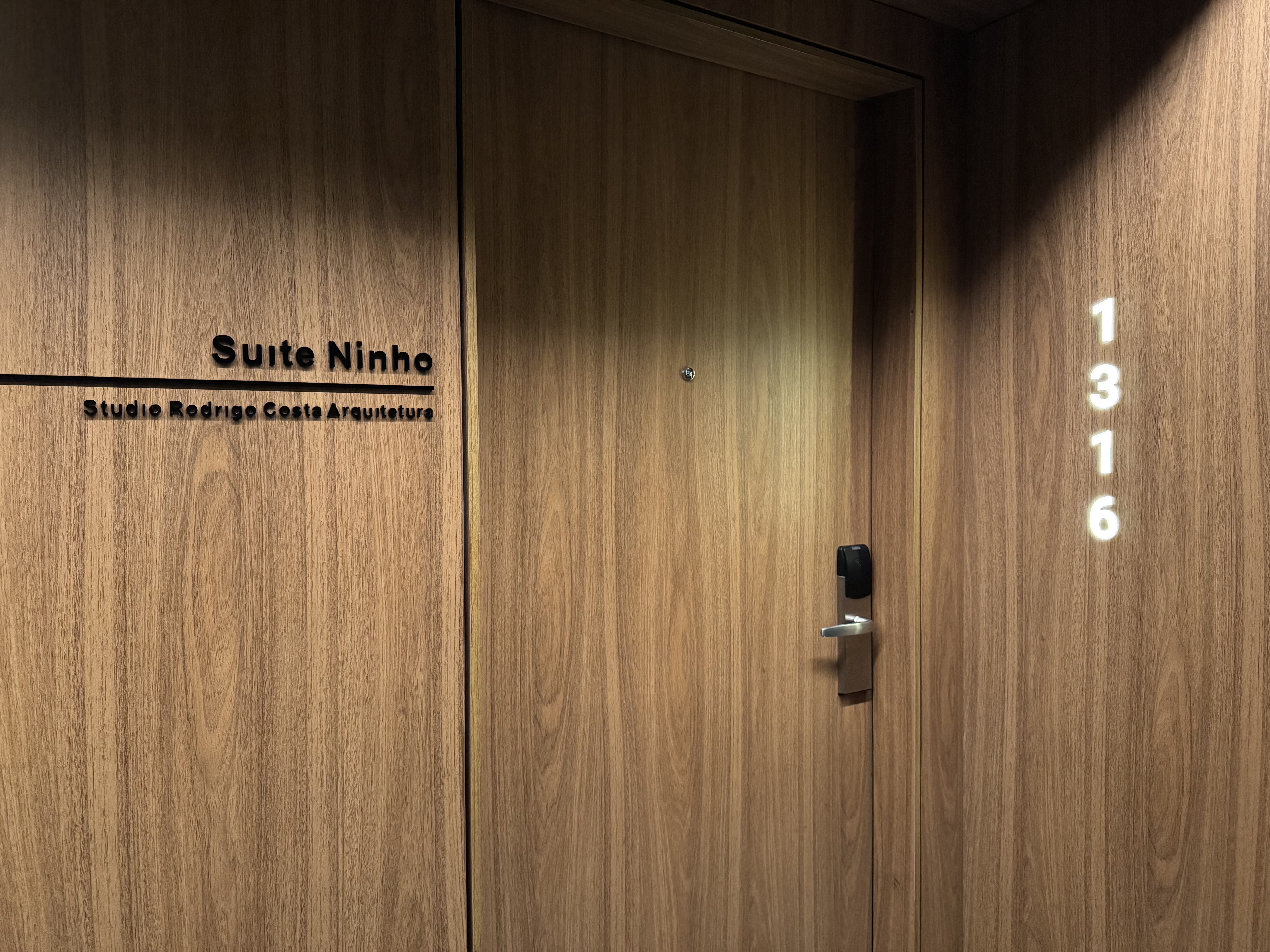 Sheraton Sao Paulo WTC Hotel room door 1316 Sheraton Sao Paulo WTC Hotel room door 1316