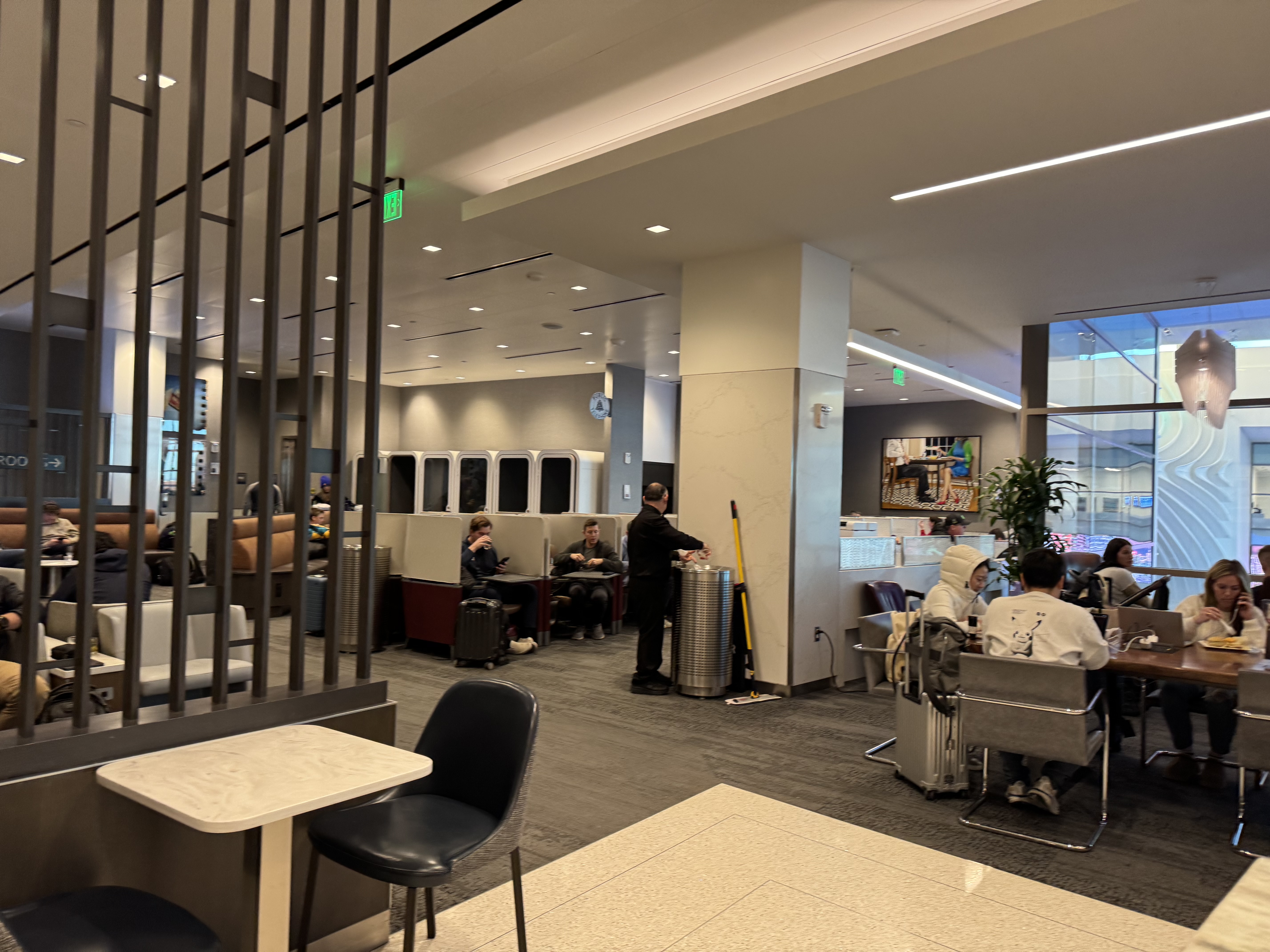 Sky Club SLC seating