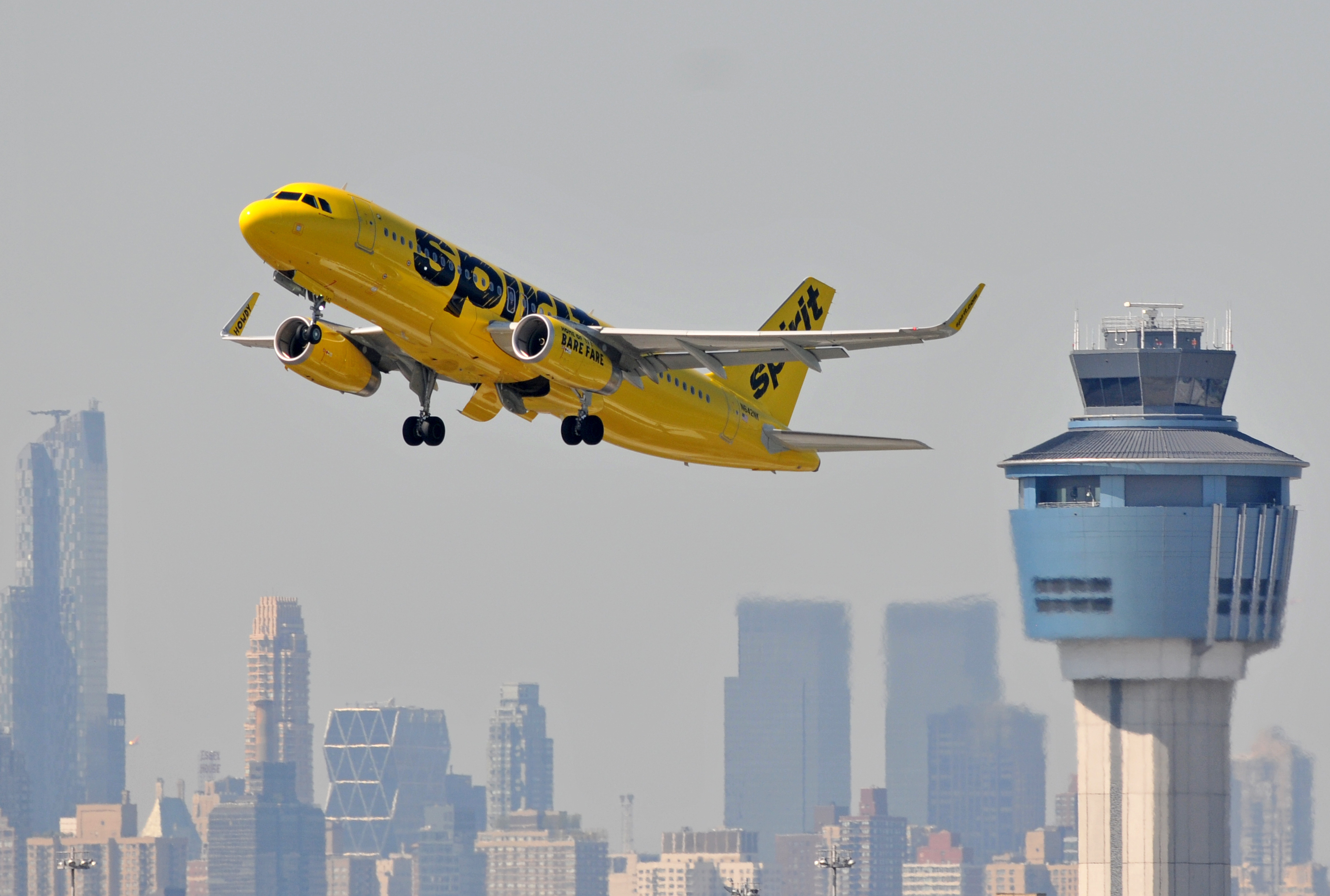 Spirit A320 New York Manhattan LGA