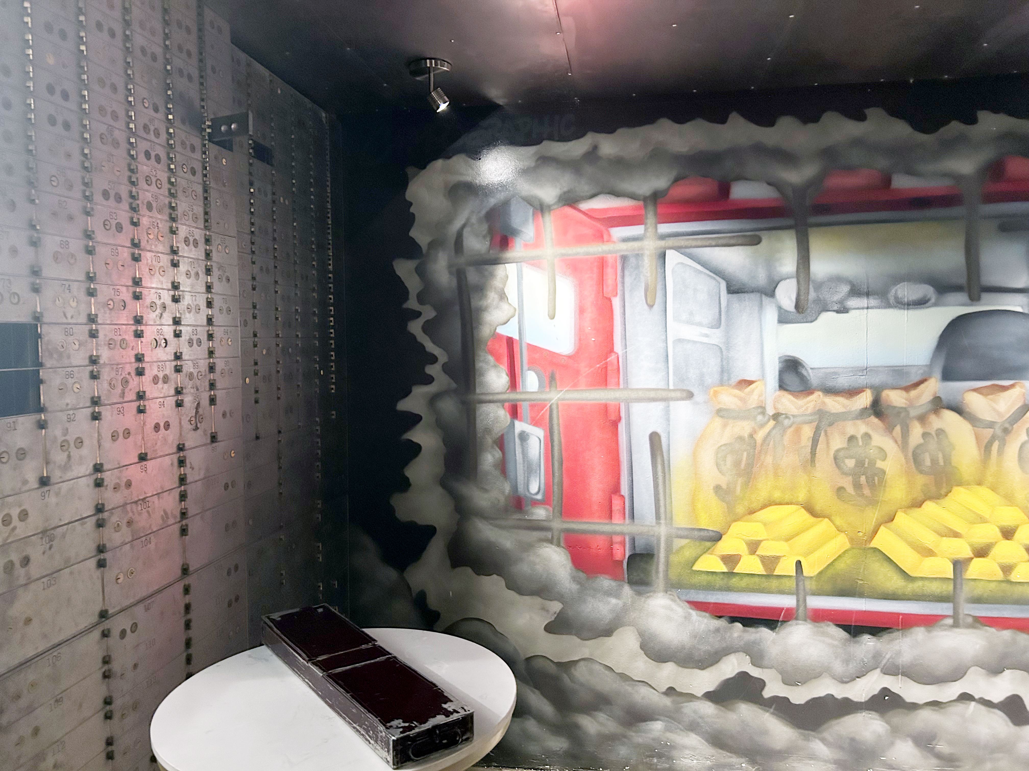 The Heist bank vault Portland Oregon