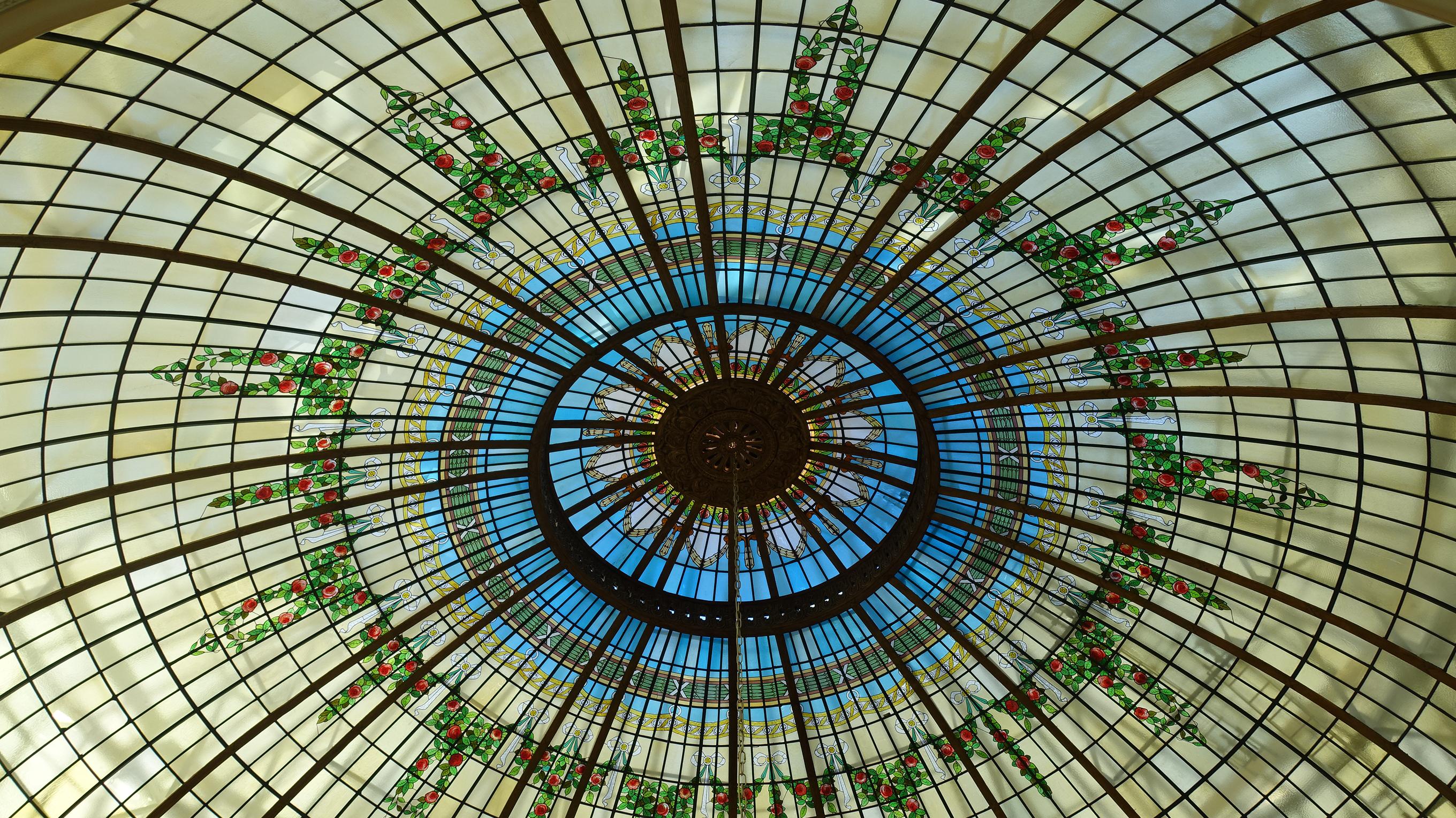 The Palace, a Luxury Collection Hotel, Madrid Cupola stained-glass dome