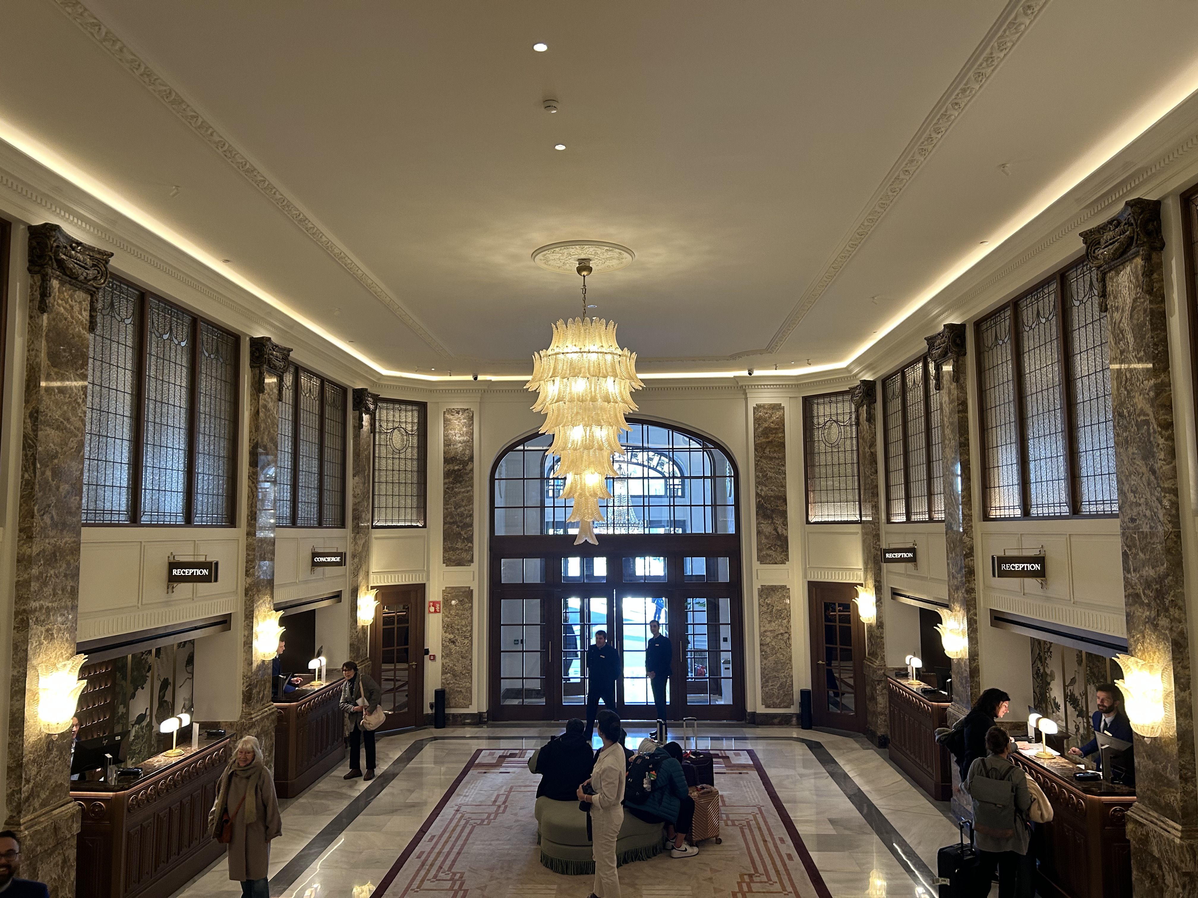 The Palace, a Luxury Collection Hotel, Madrid, front desks