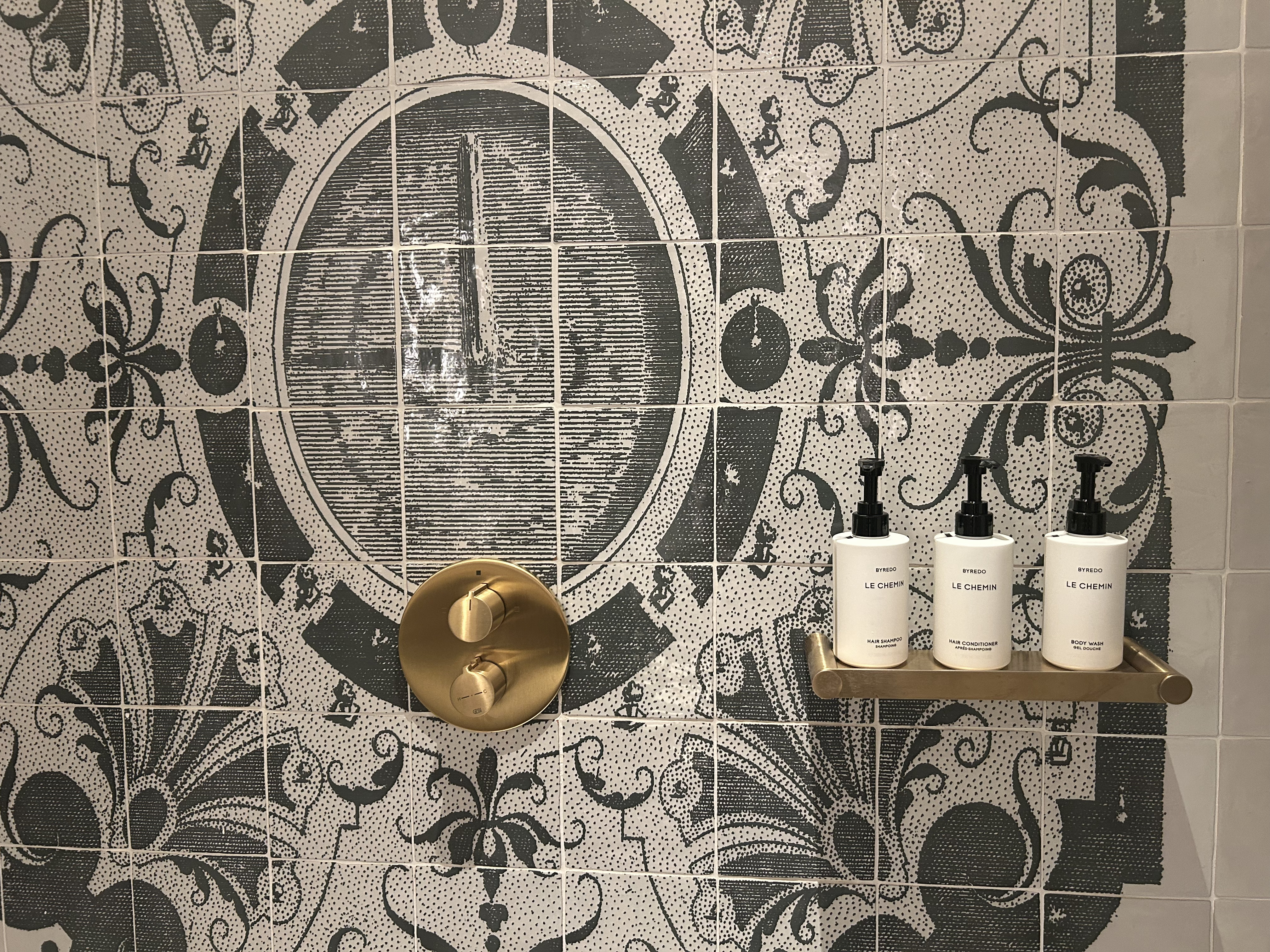 The Palace, a Luxury Collection Hotel, Madrid guest bathroom shower