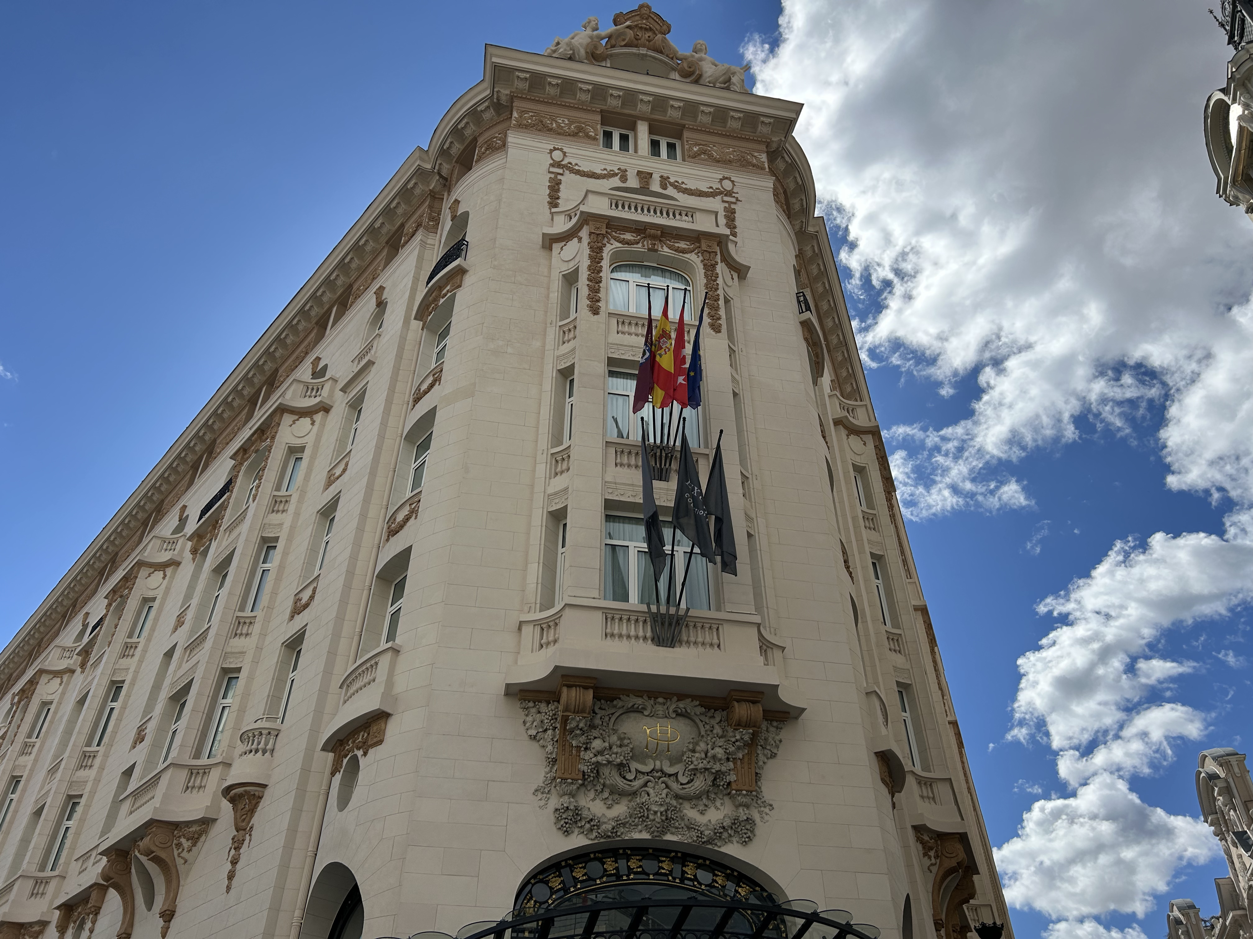The Palace, a Luxury Collection Hotel, Madrid exterior from street