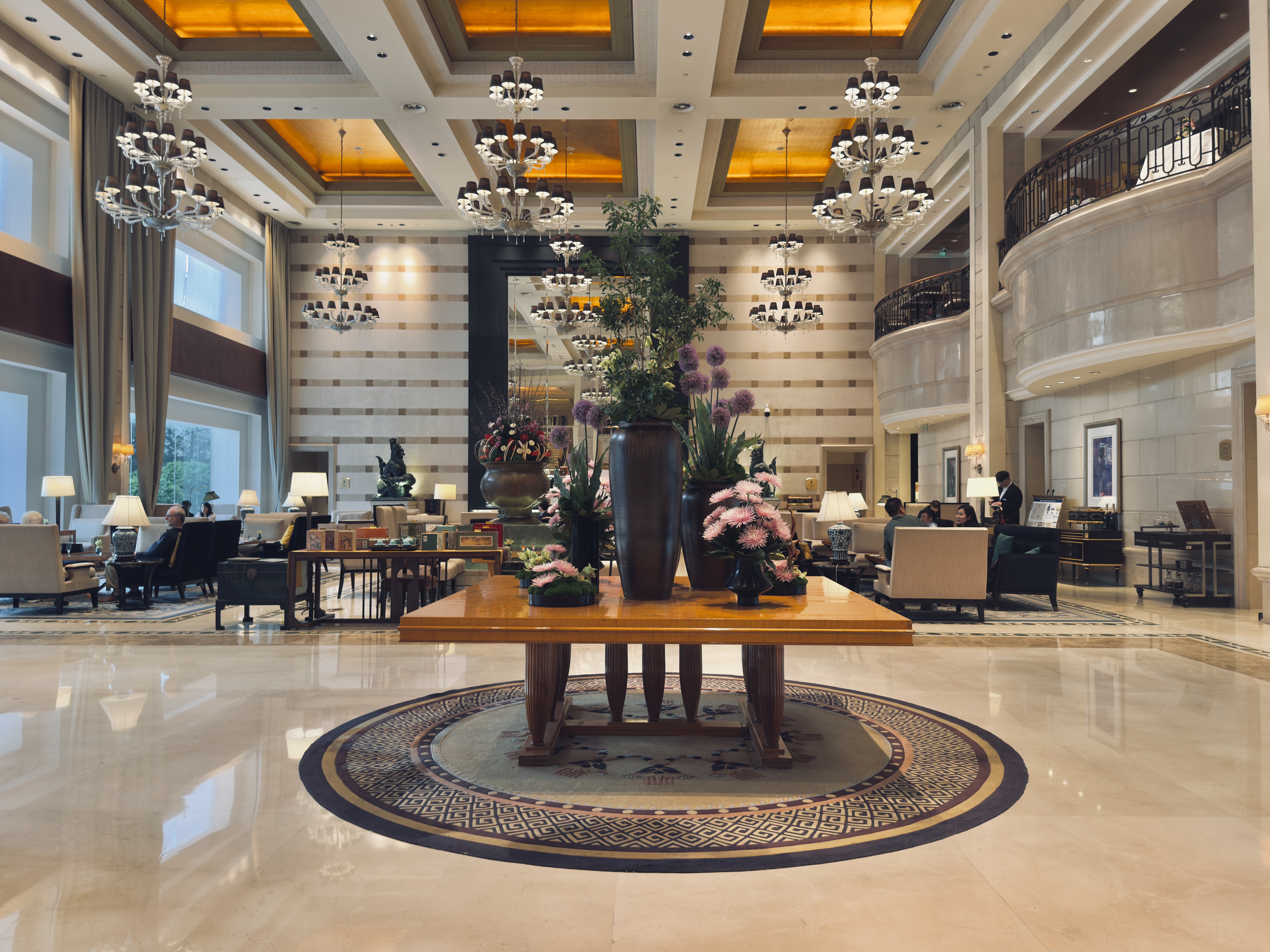 The St. Regis Beijing lobby art work The St. Regis Beijing lobby art work