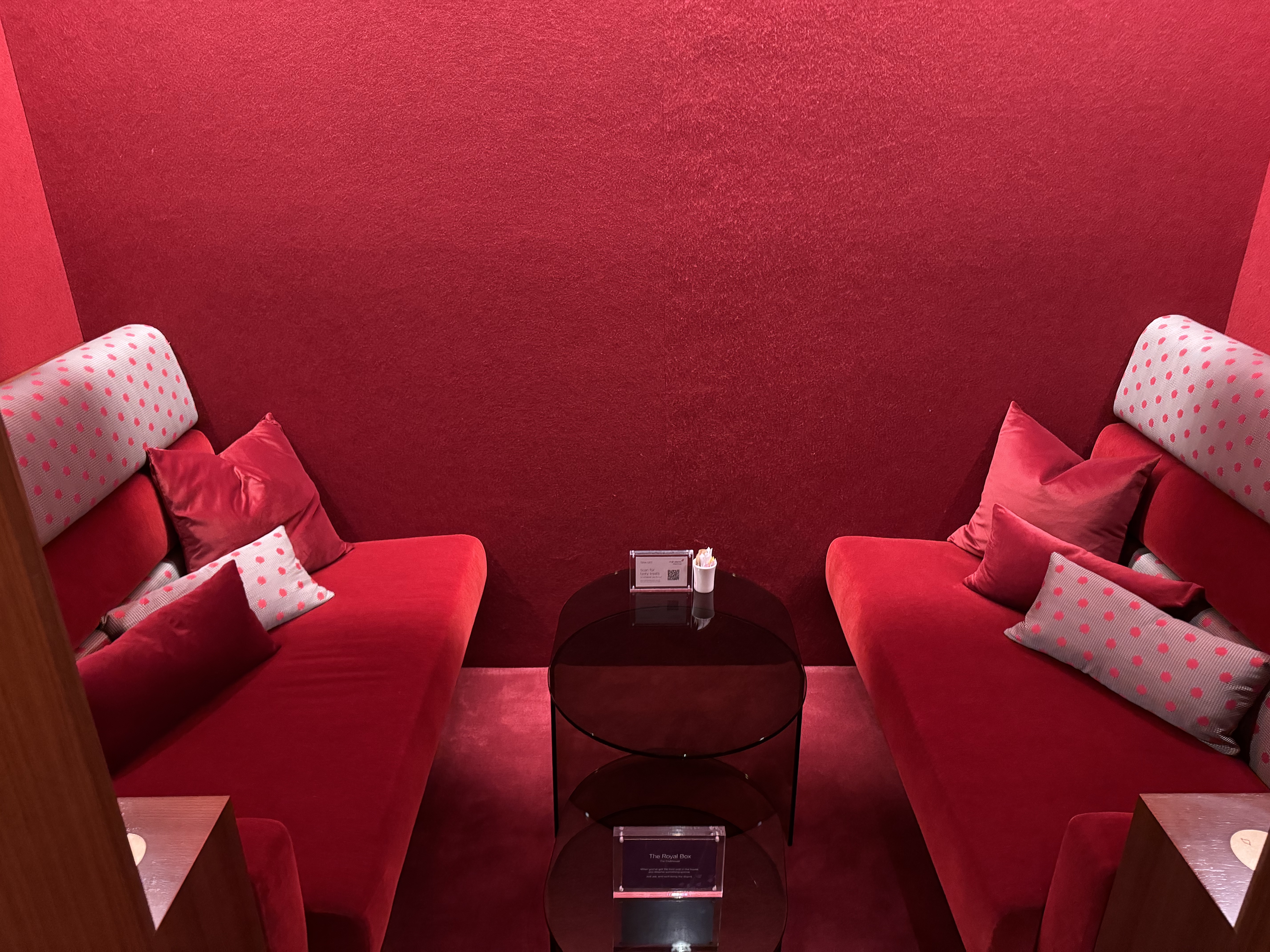 Virgin Atlantic Clubhouse LAX The Royal Box