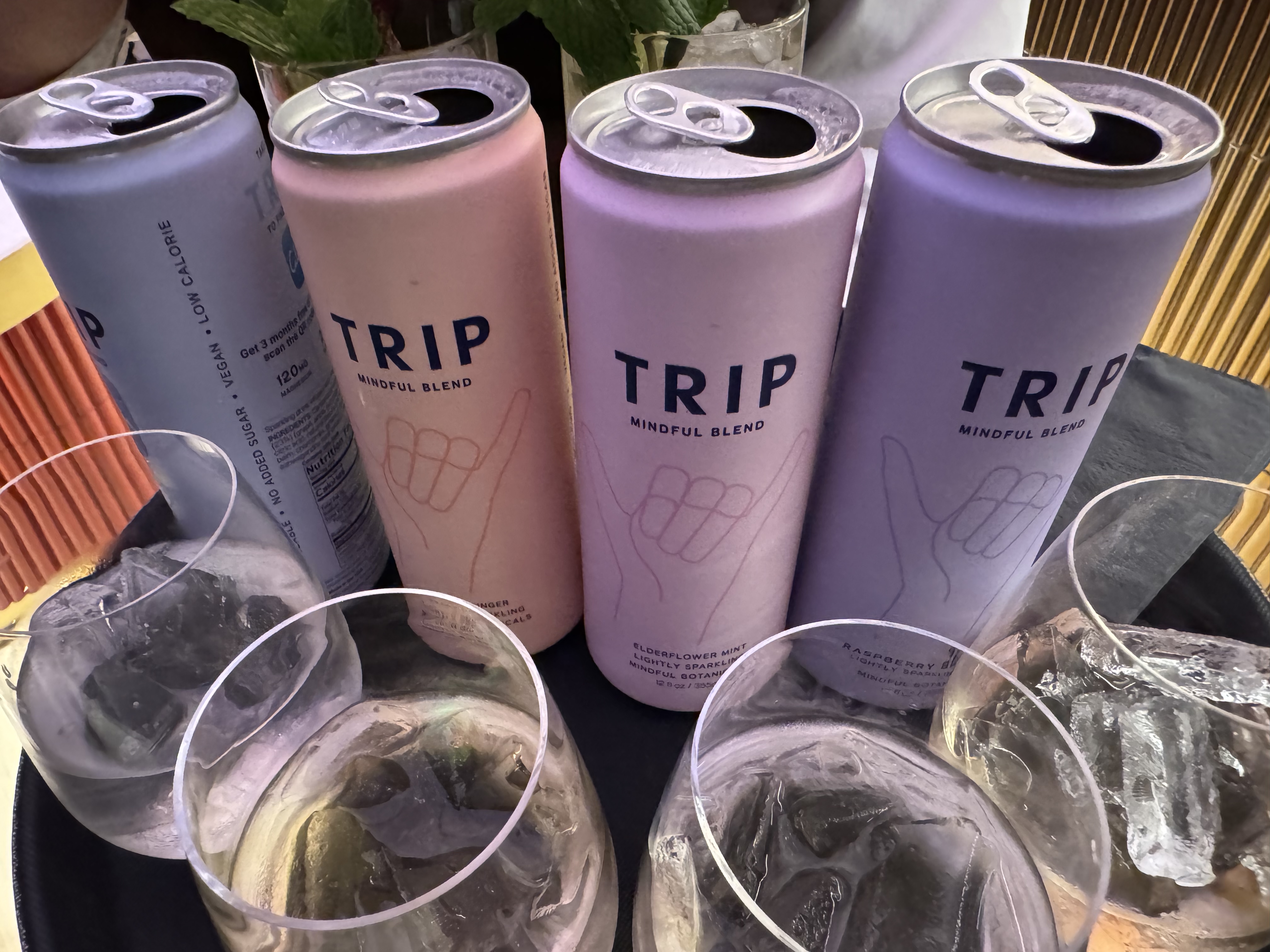 Virgin Atlantic Clubhouse LAX Tryp non alcoholic drinks Virgin Atlantic Clubhouse LAX Tryp non alcoholic drinks