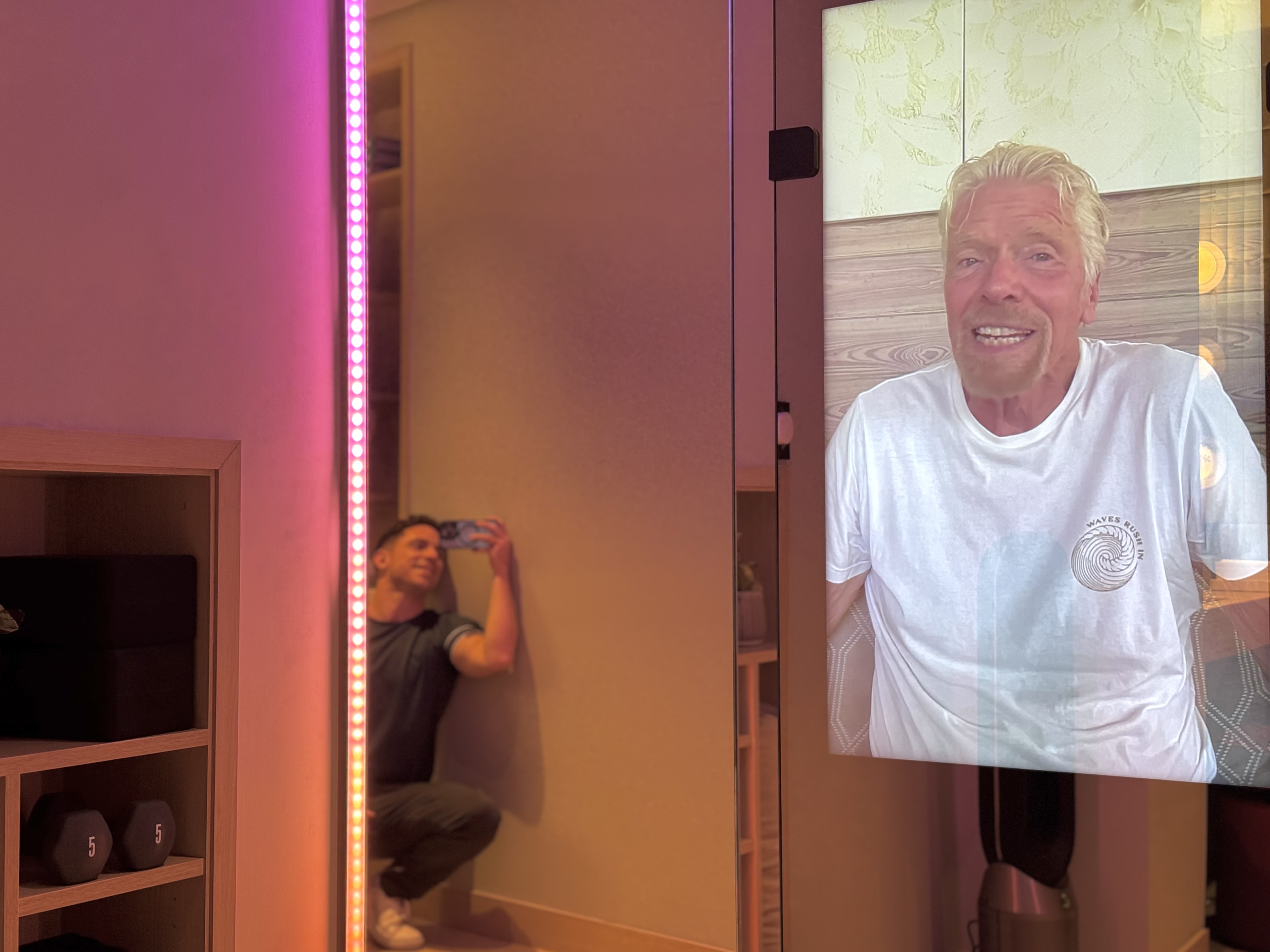 Virgin Atlantic Clubhouse LAX Zen Den Sir Richard Branson