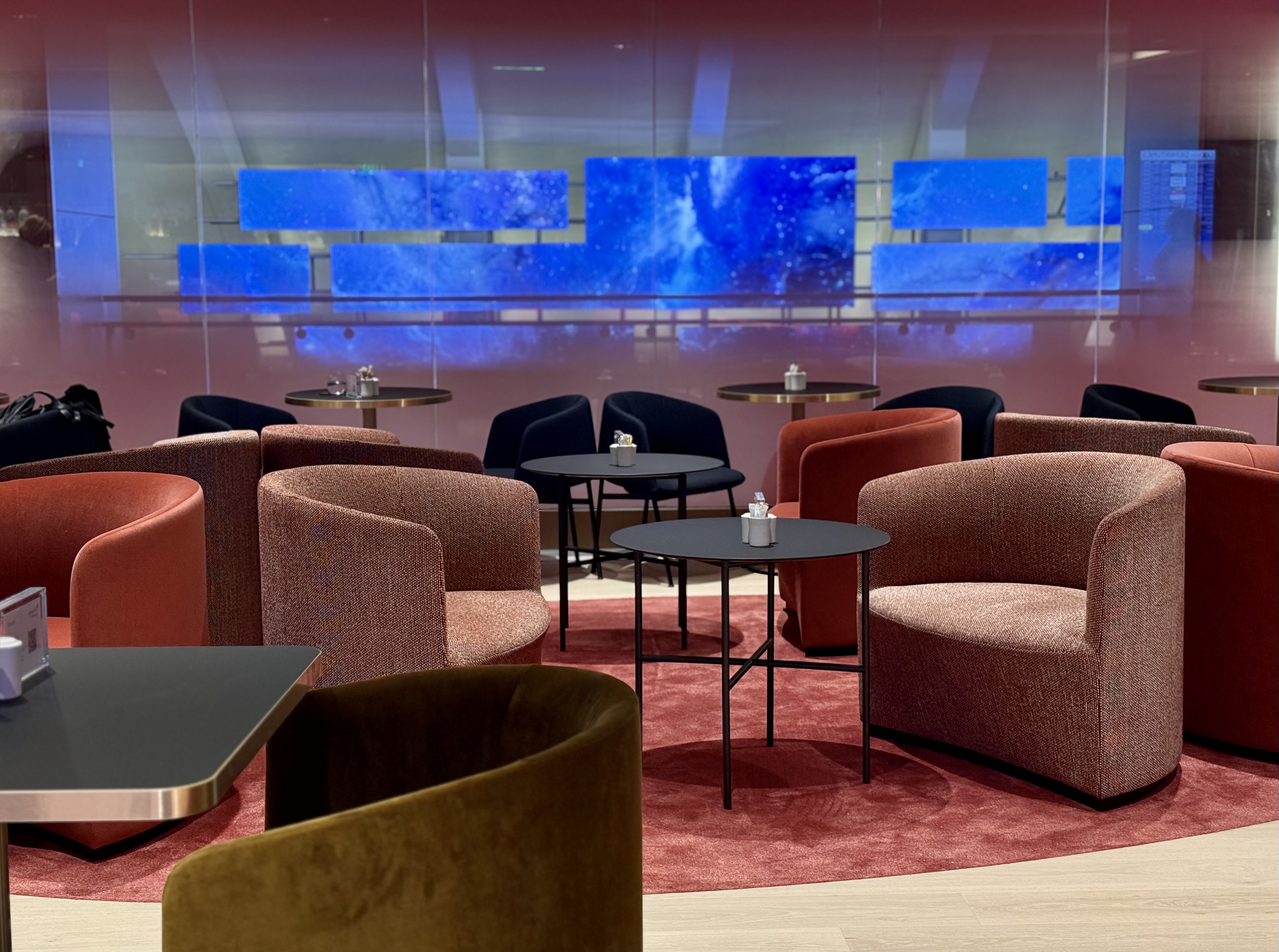 Virgin Atlantic Clubhouse LAX internal window