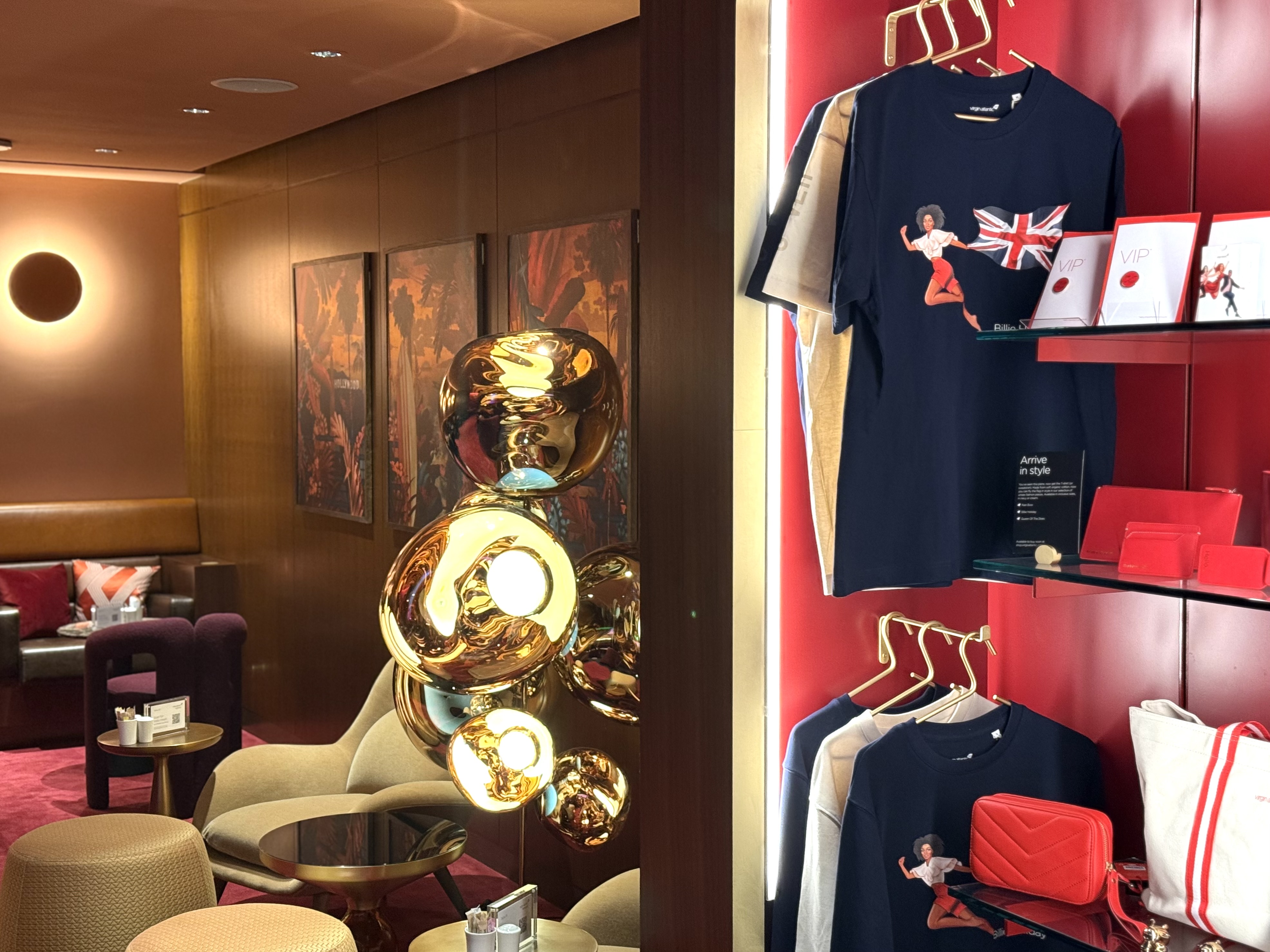 Virgin Atlantic Clubhouse LAX merch