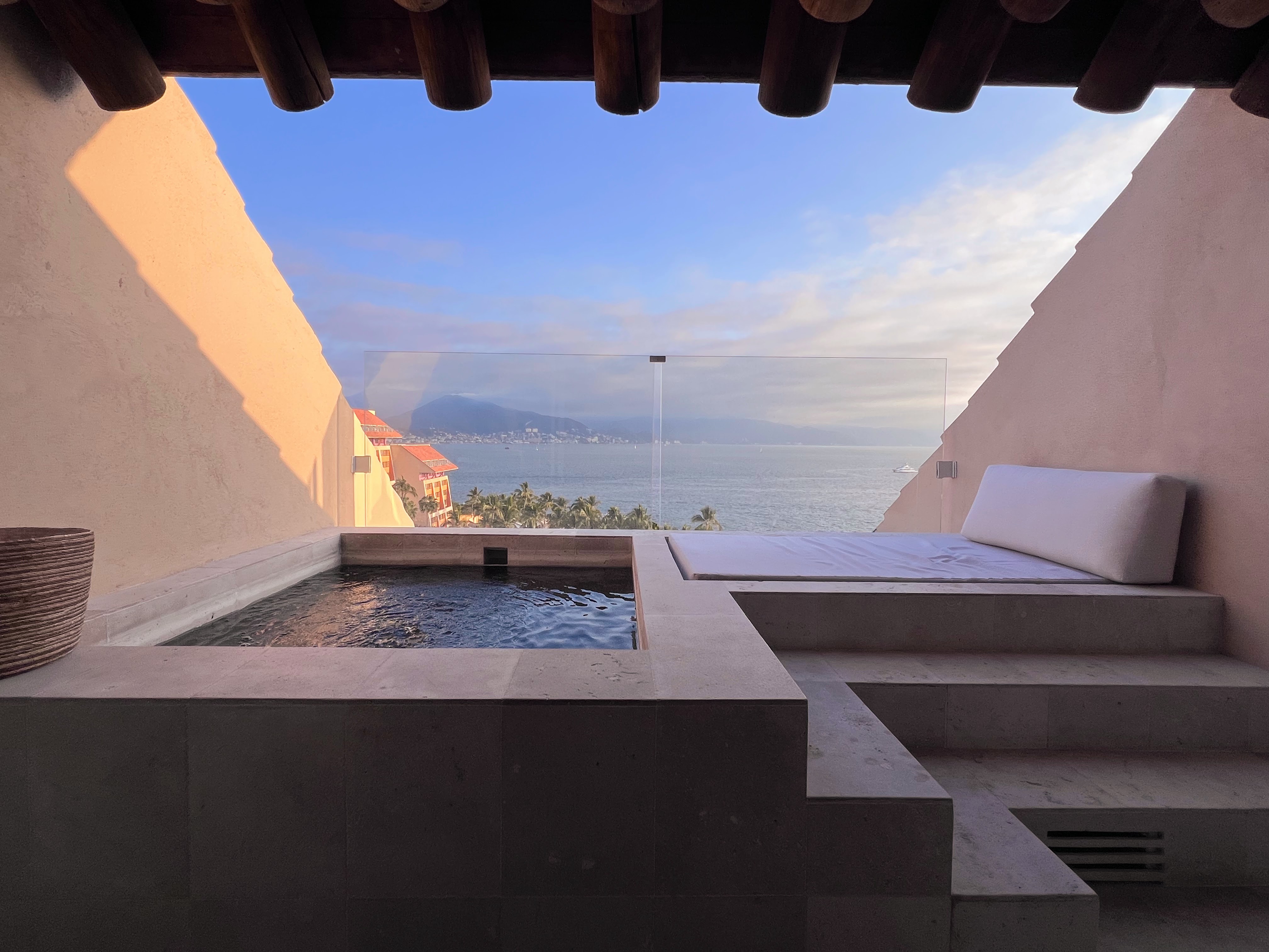 Westin Puerto Vallarta balcony with plunge pool 