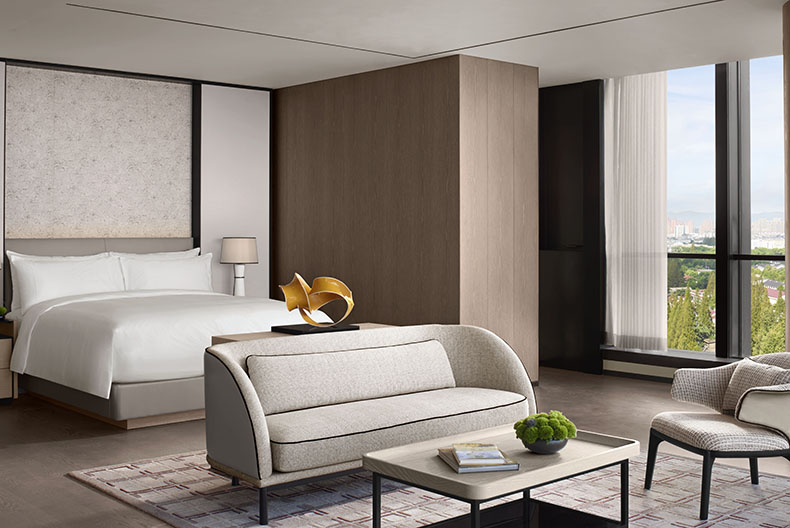 the ritz carlton suzhou the ritz carlton suzhou guest room and window