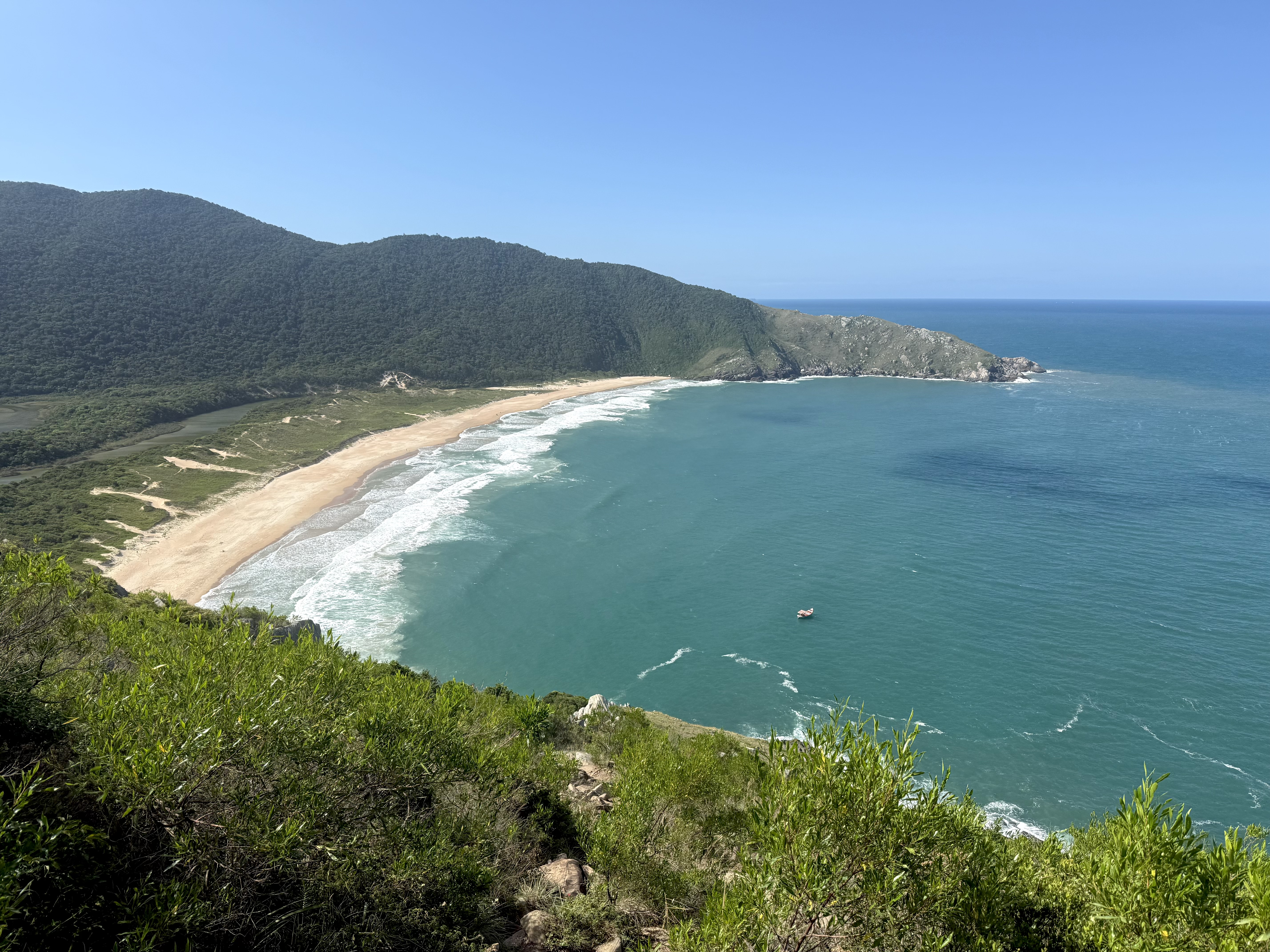 A secluded beach in Florianopolis Brazil A secluded beach in Florianopolis Brazil
