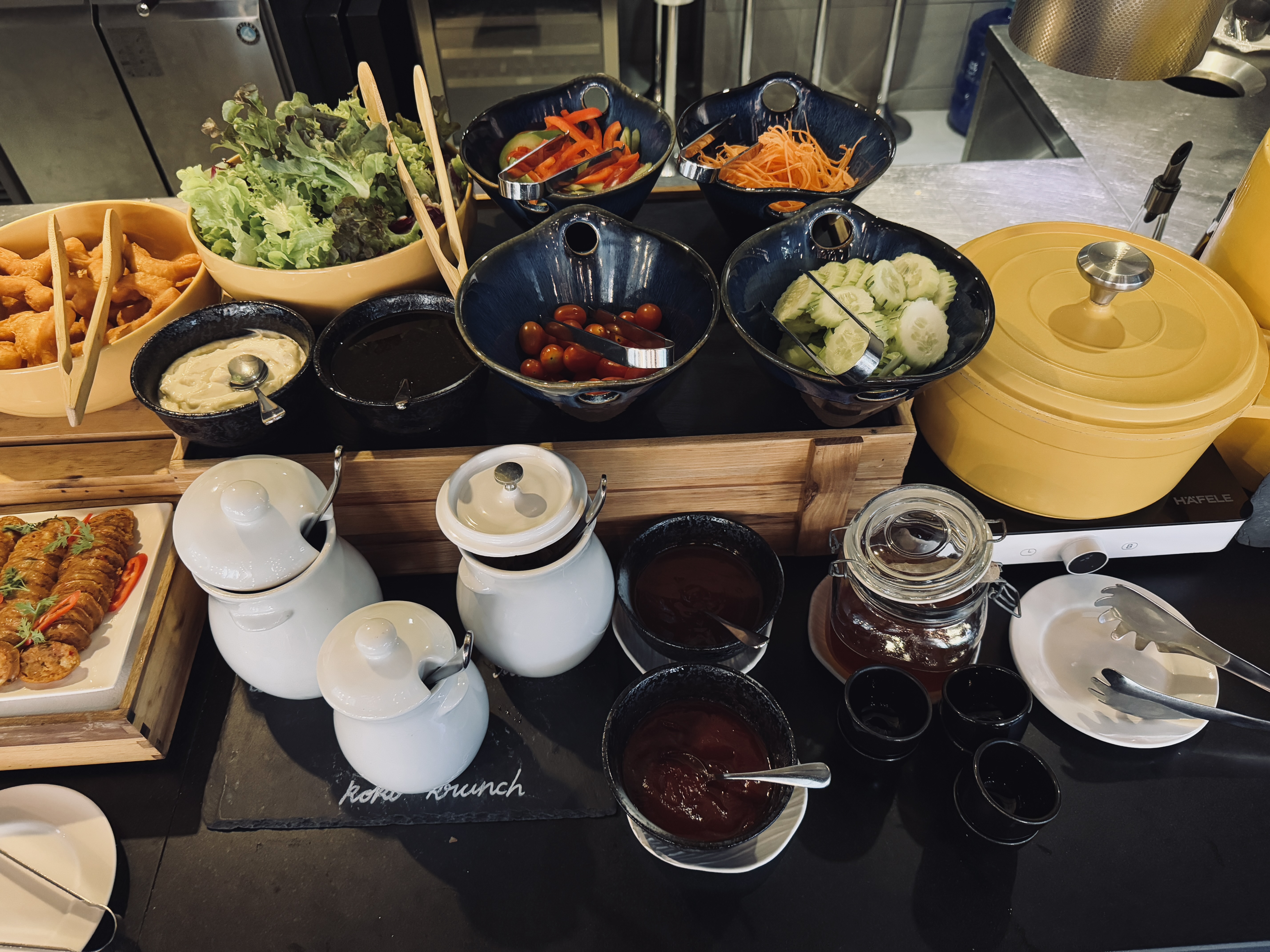 AMANOR Hotel breakfast salads AMANOR Hotel breakfast salads