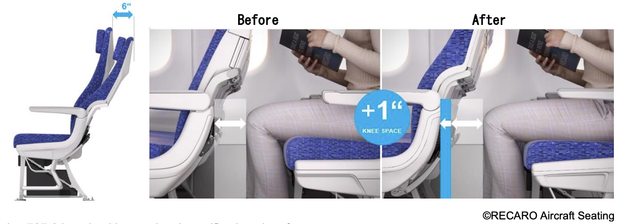 ANA New economy seat ANA New economy seat