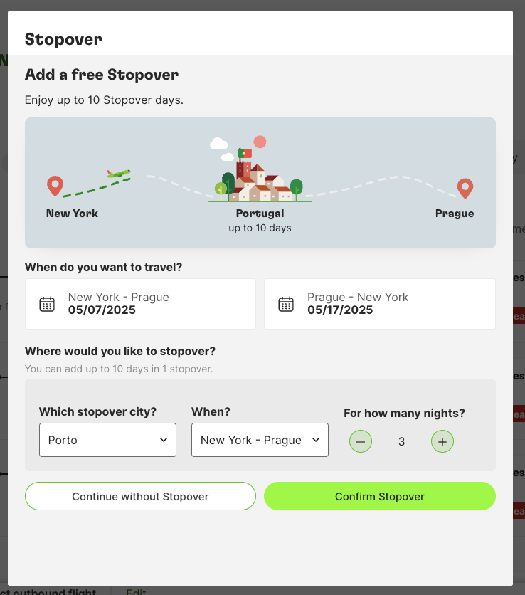 Adding Stopover TAP Air Portugal Adding Stopover TAP Air Portugal