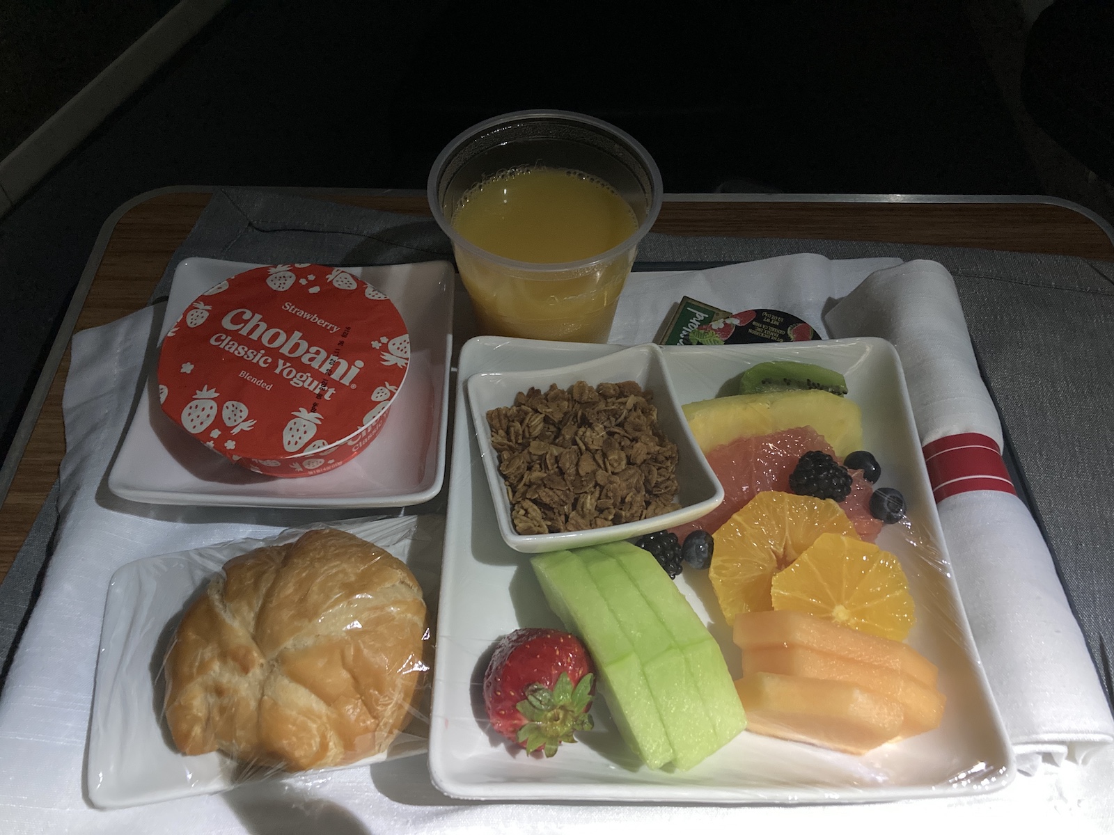 American Airlines Flagship Business B787 vegan breakfast problems American Airlines Flagship Business B787 vegan breakfast problems