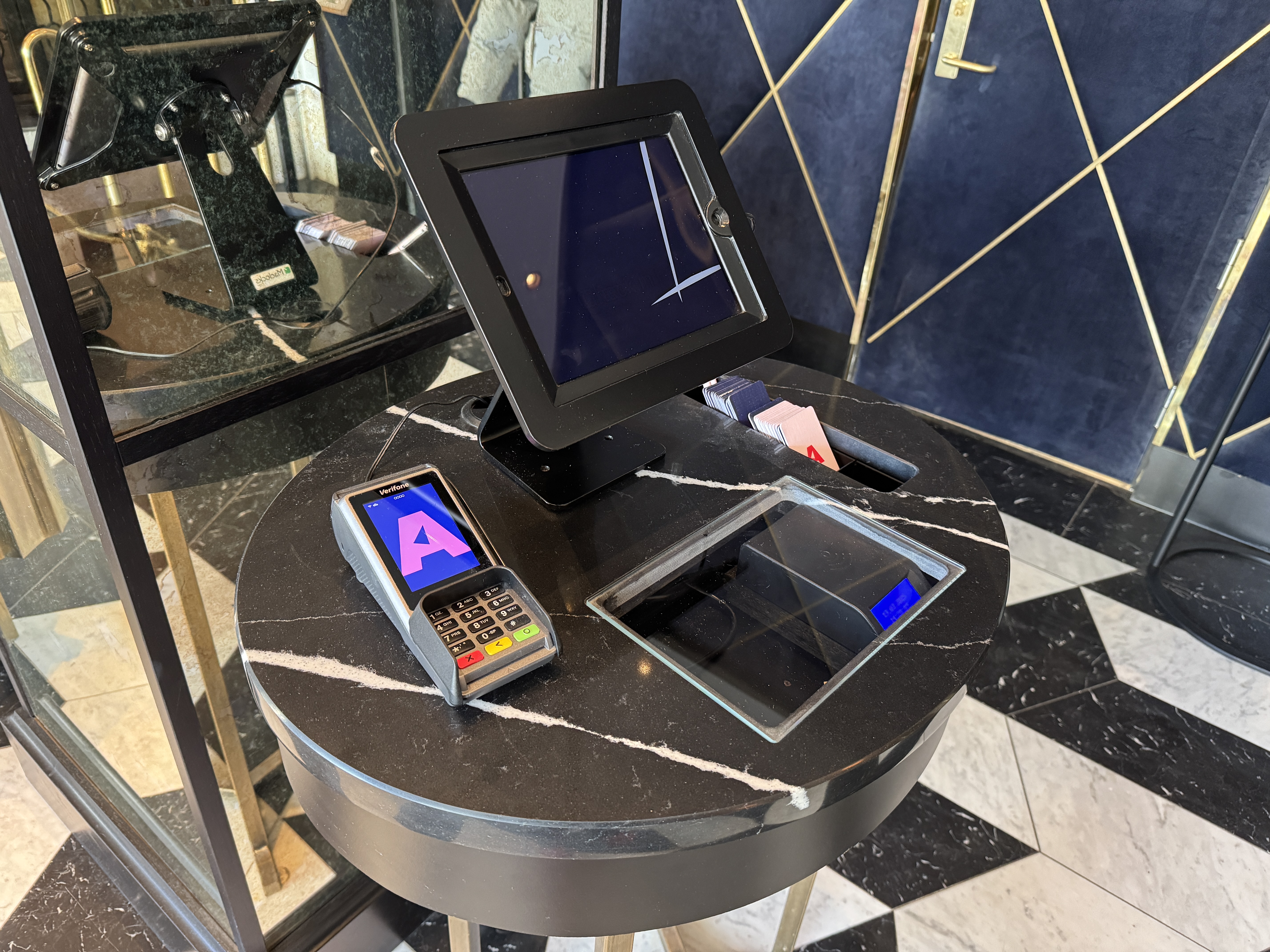 Amerikalinjen self check in