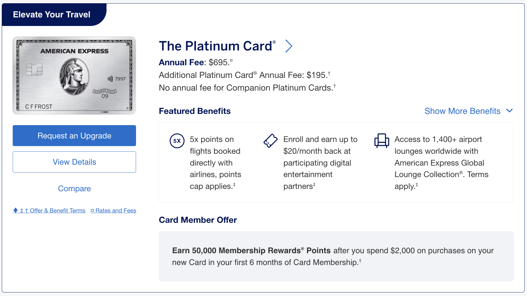 Amex Platinum card upgrade offer from Green Amex Platinum card upgrade offer from Green