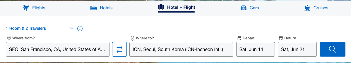 AmexTravel FlightBundle