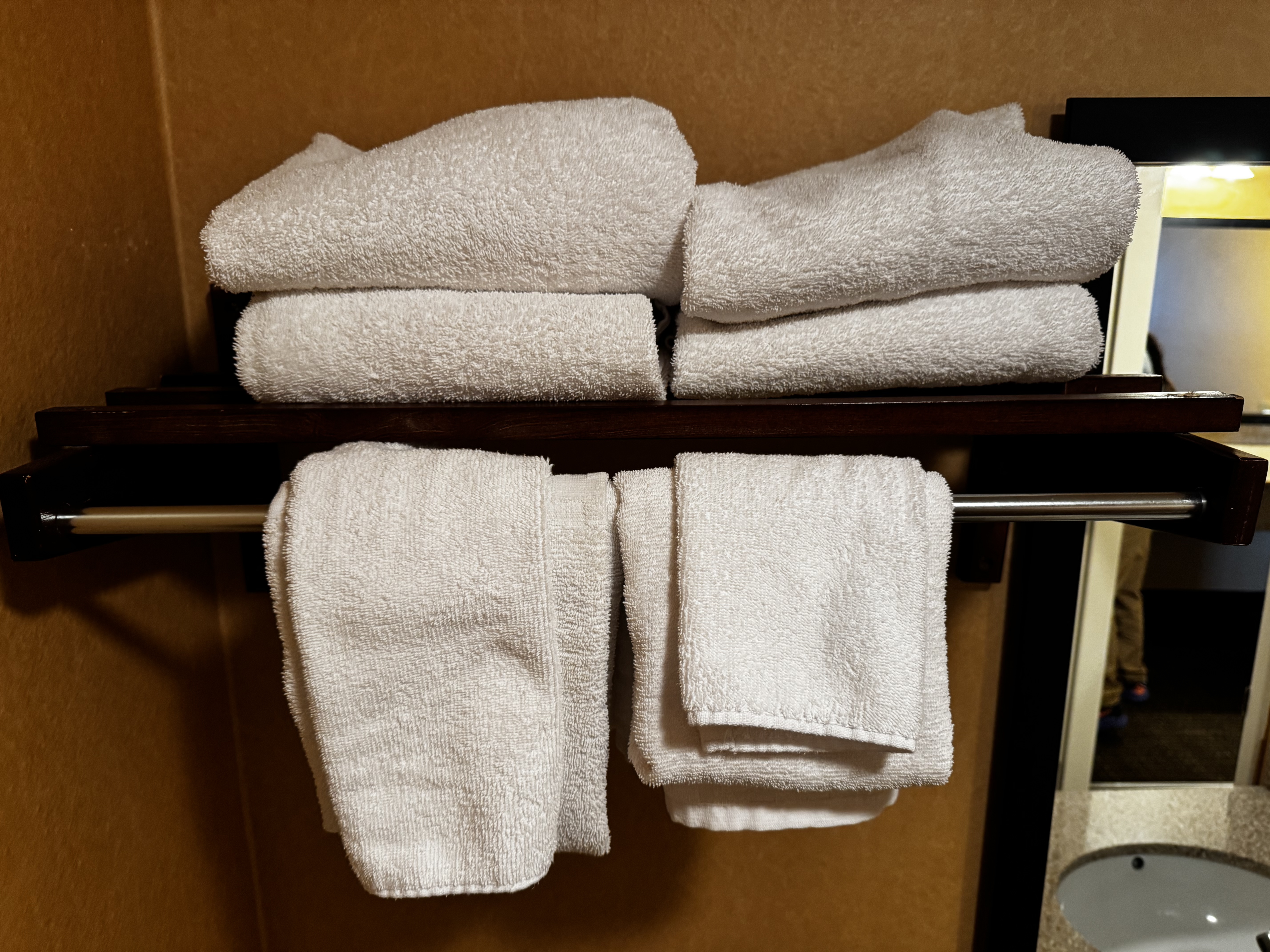 Best Western Plus Rubys Inn bathroom towels