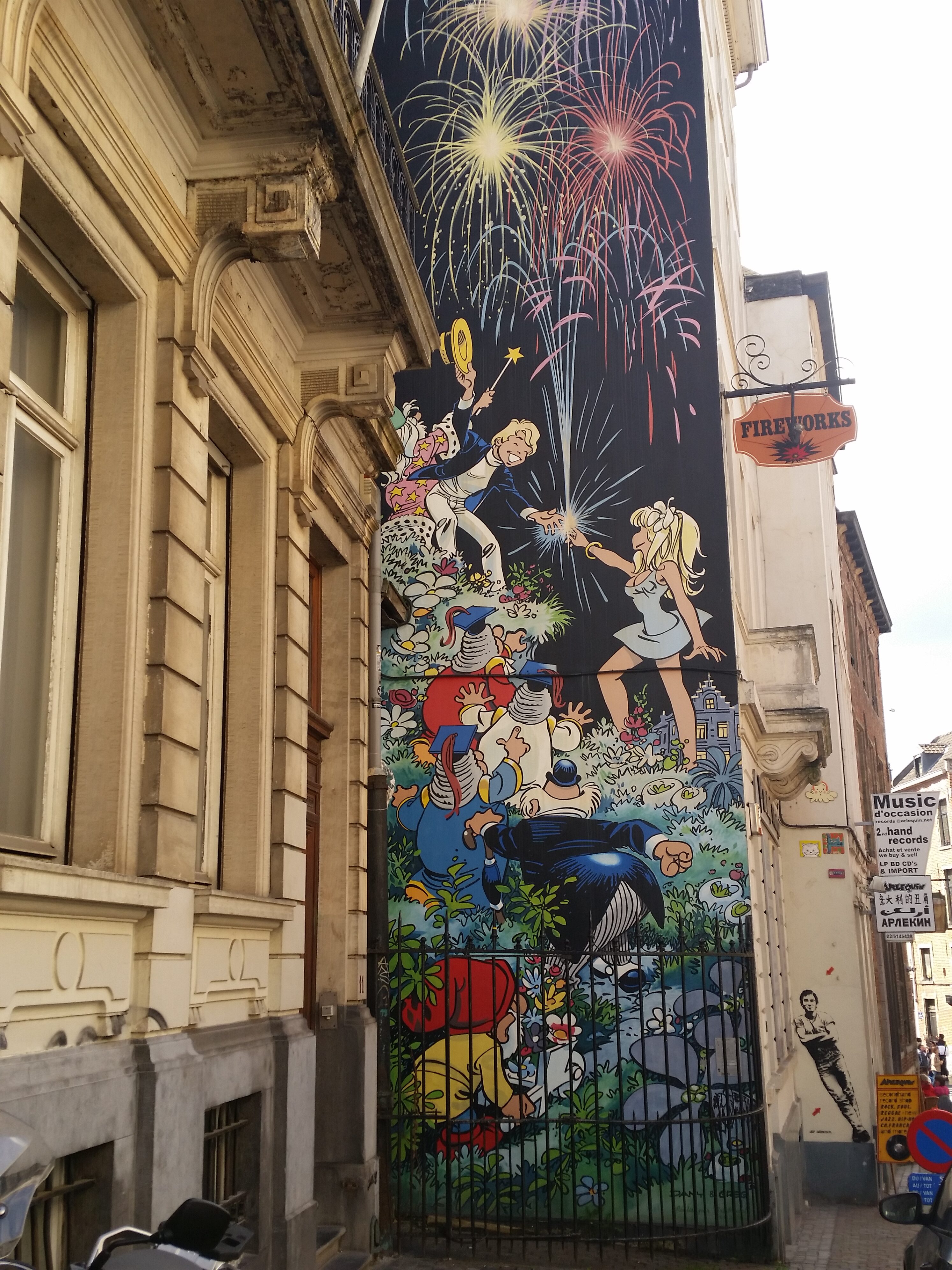 Brussels Mural by Olivier Rameau