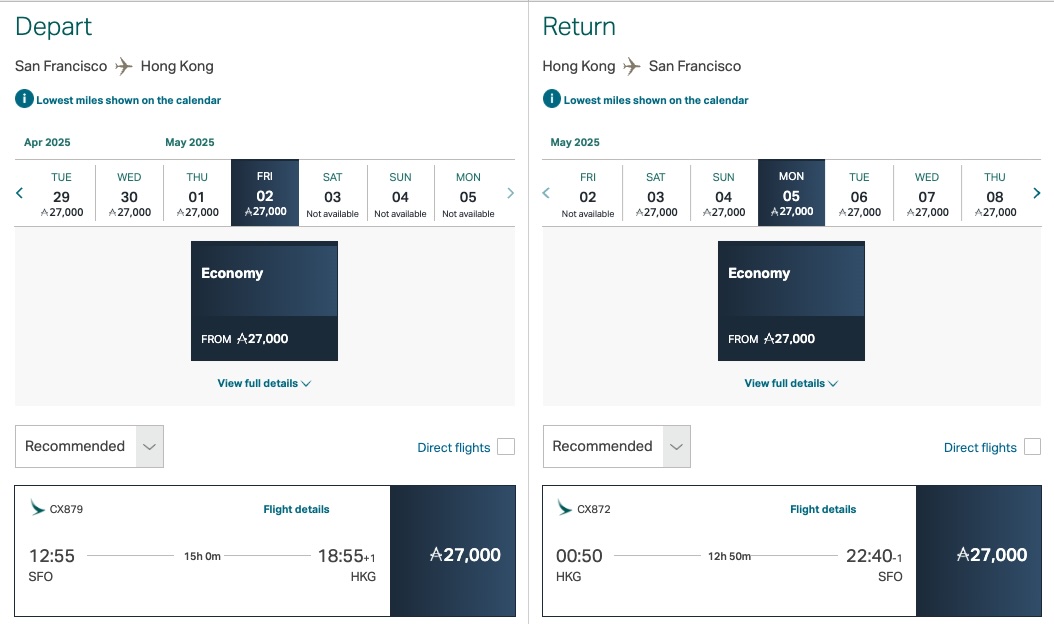 Image Credit: Cathay Pacific Image Credit: Cathay Pacific