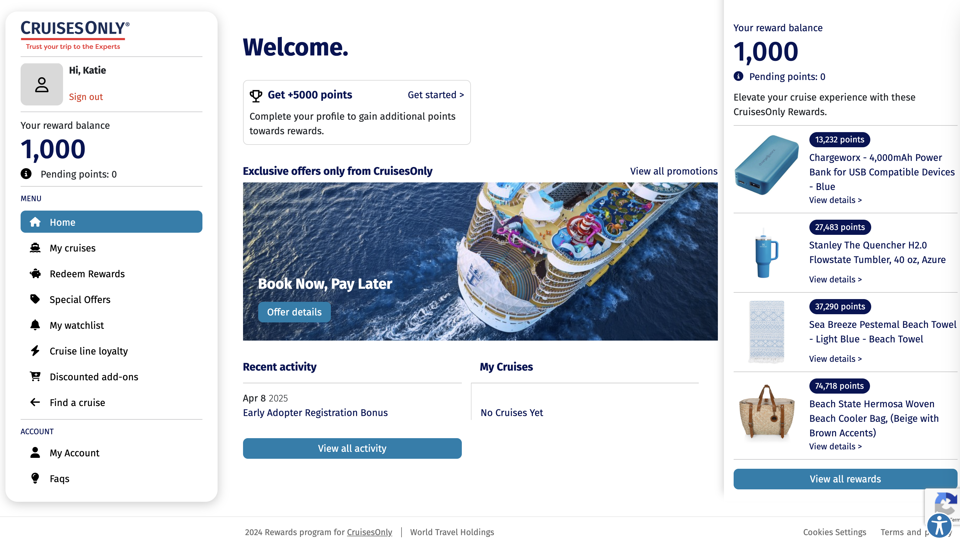 CruisesOnly Rewards