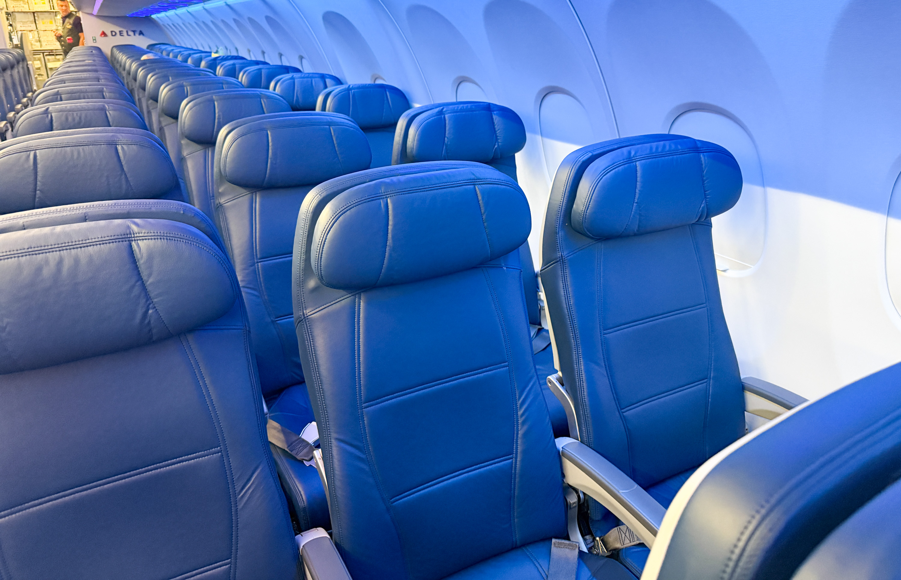 Delta A321neo economy seat Delta A321neo economy seat