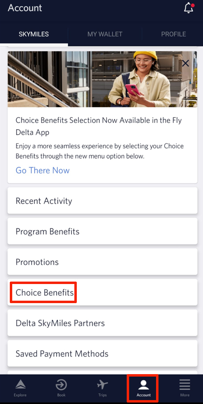 Delta App Choice Benefits Delta App Choice Benefits