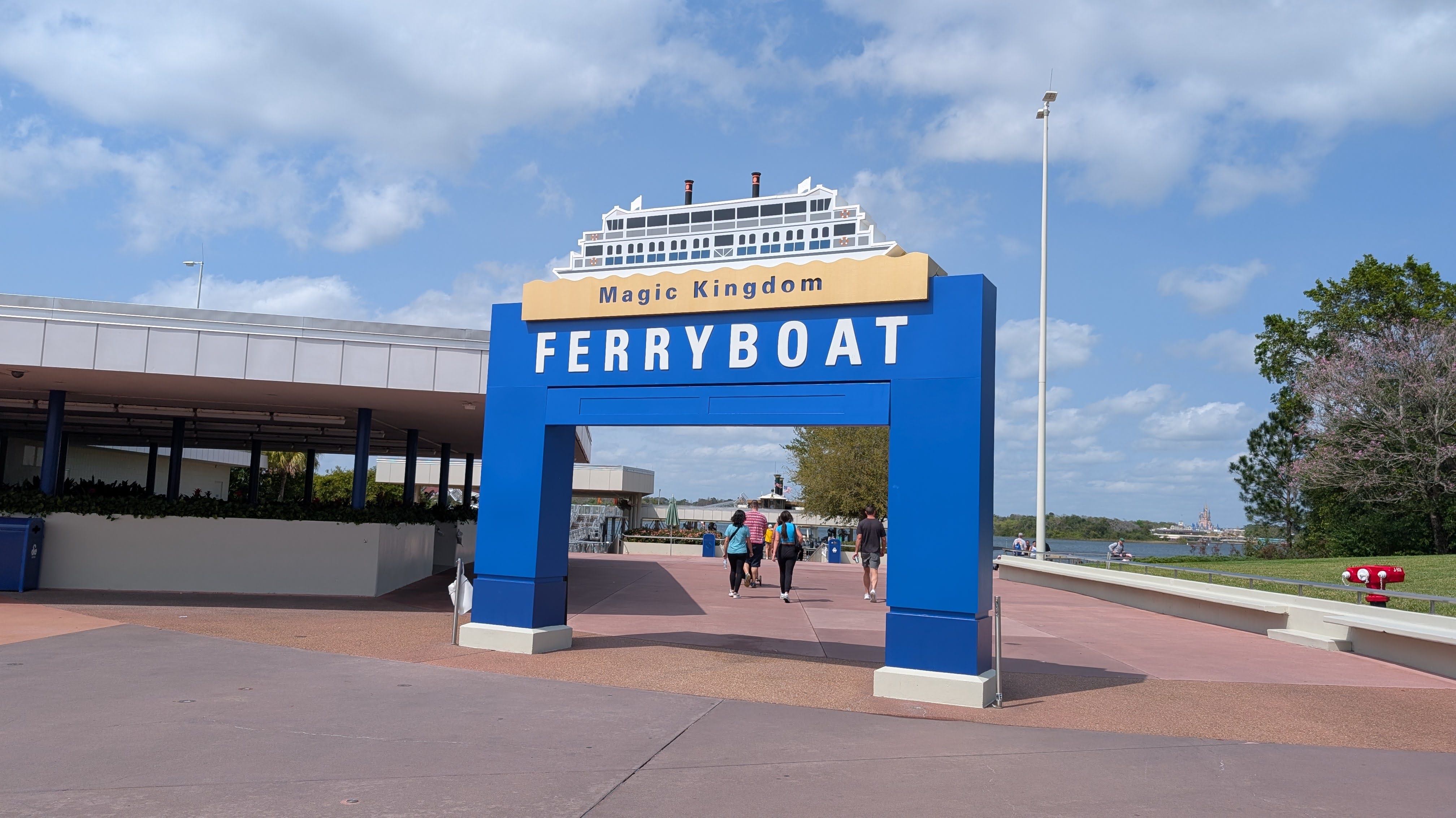 Disney Transportation Ferryboat entrance Disney Transportation Ferryboat entrance