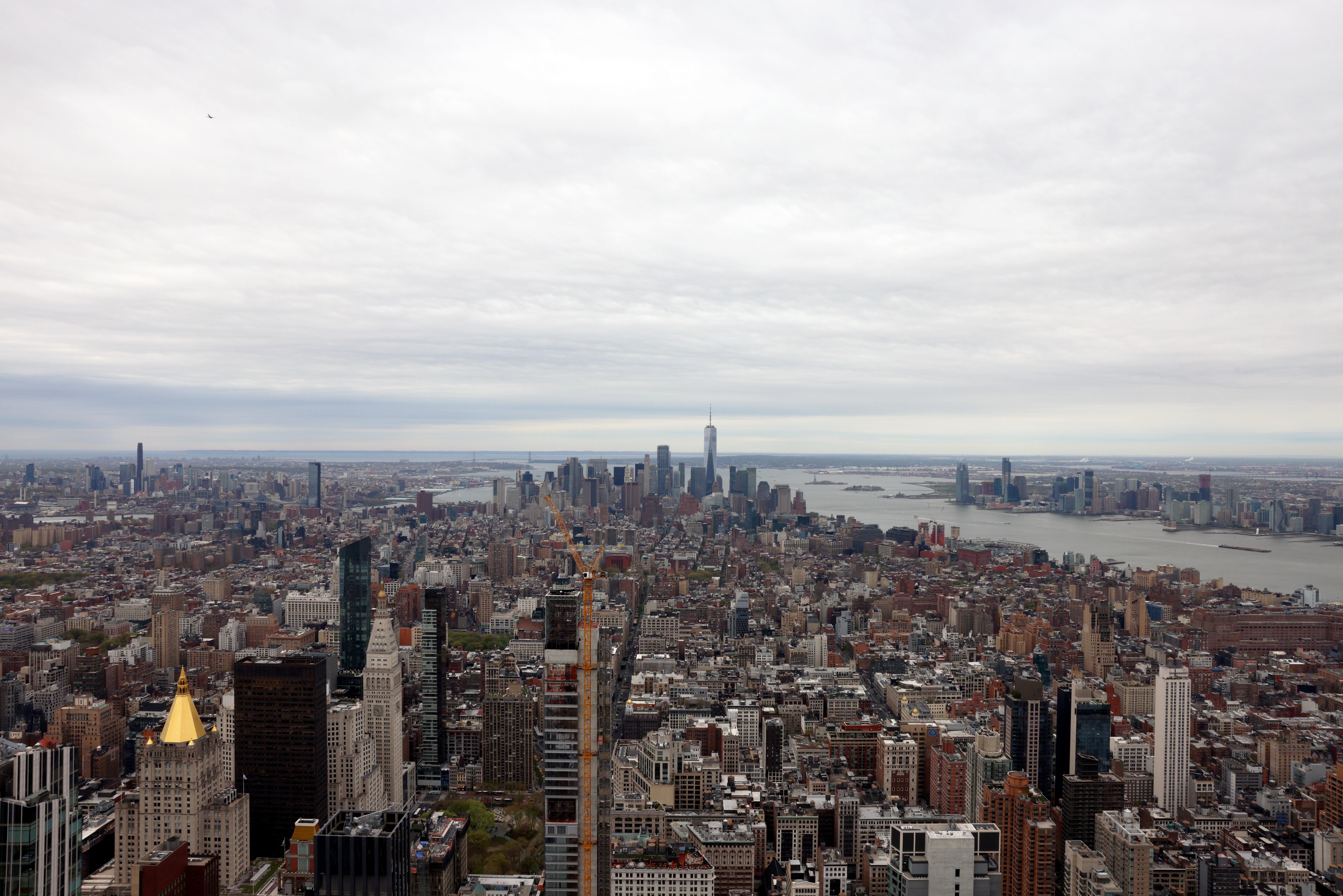 Empire State Building south view 86th floor NYC